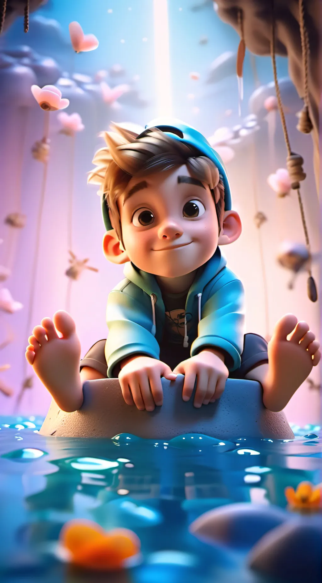 ai character: Liam D background