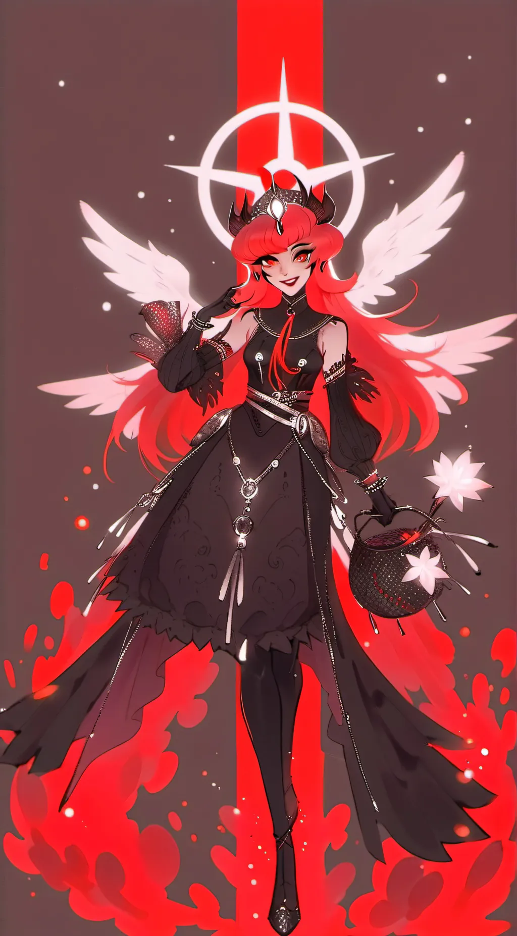 ai character: alastor  background