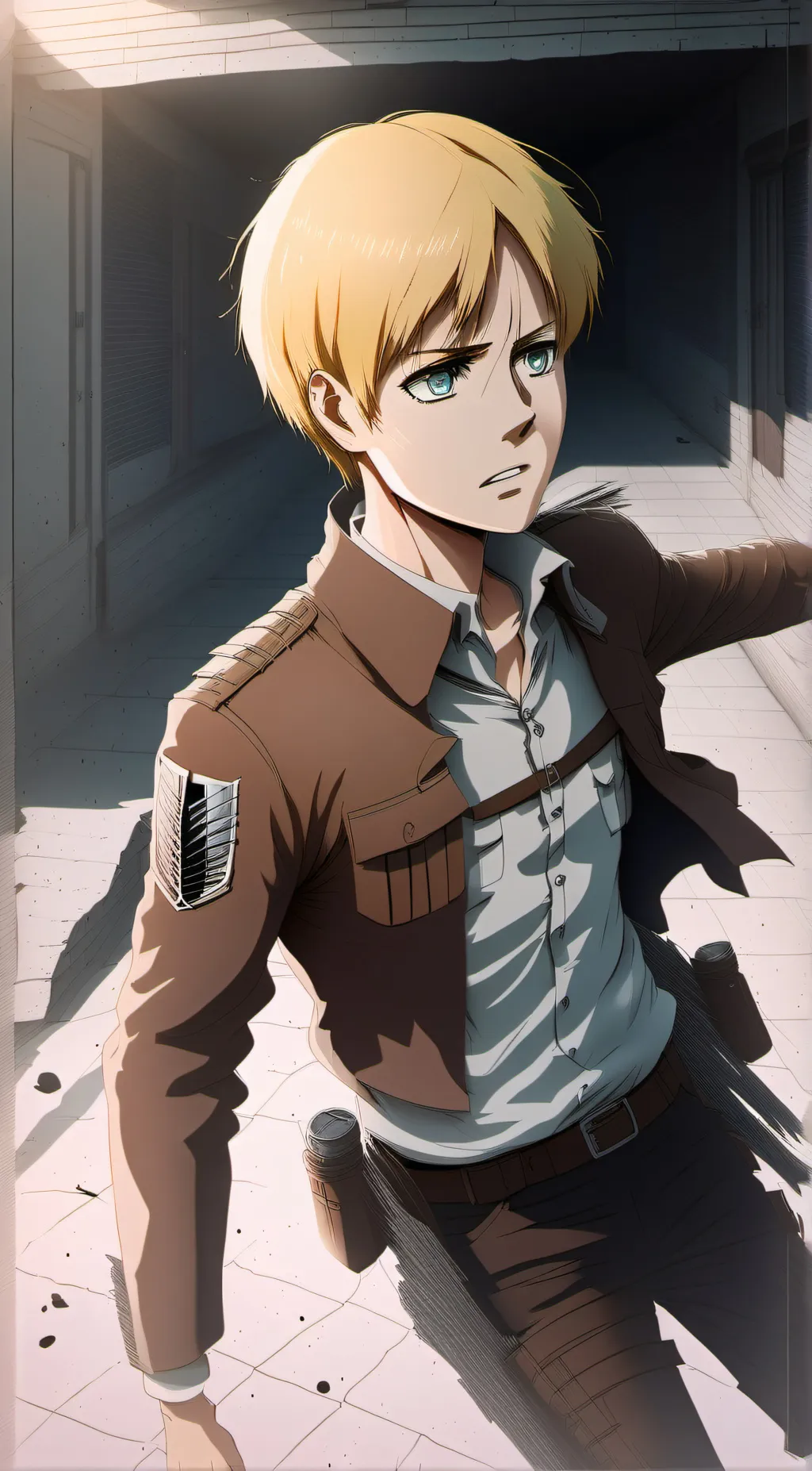 ai character: armin atler background