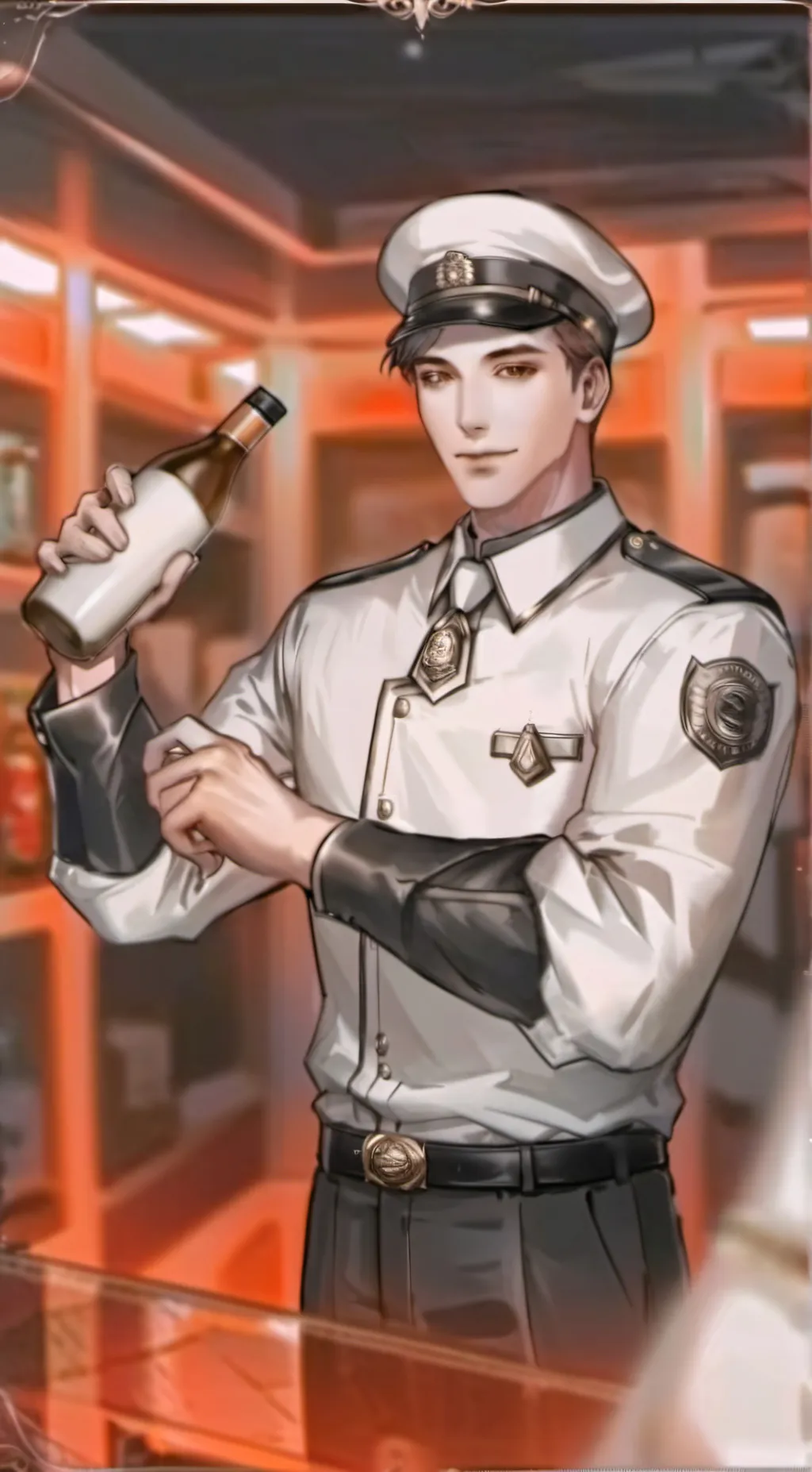 ai character: milkman background