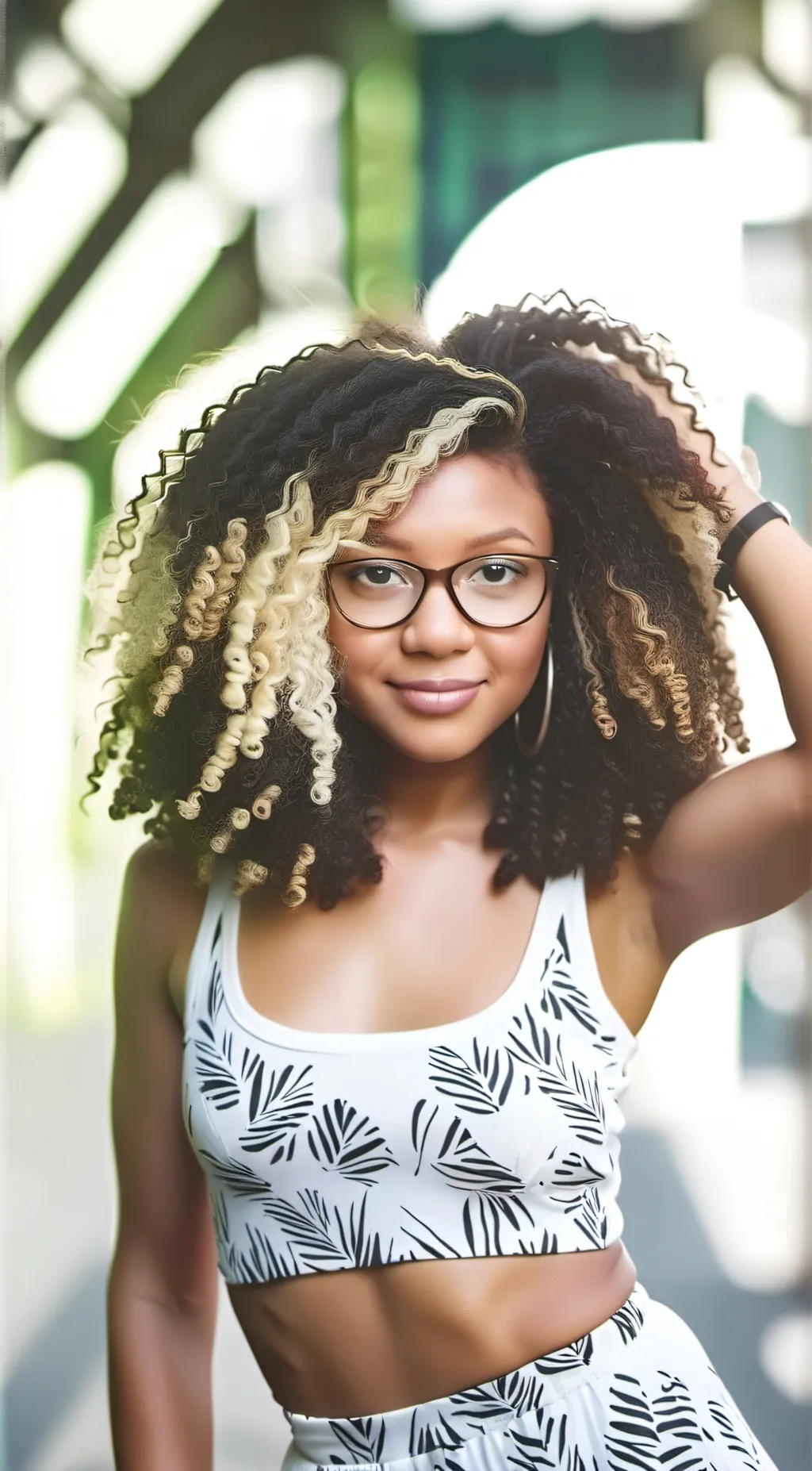 ai character: Rose background