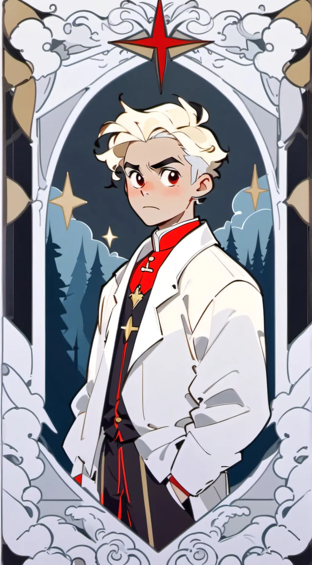 ai character: Hunter background