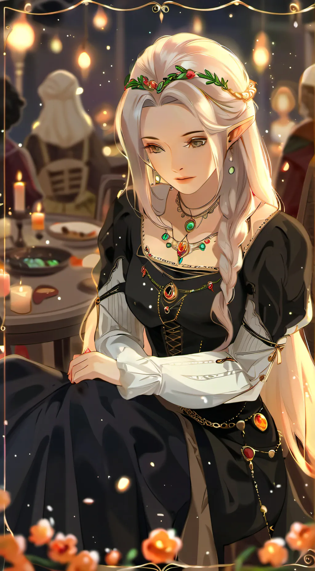 ai character: Elora background