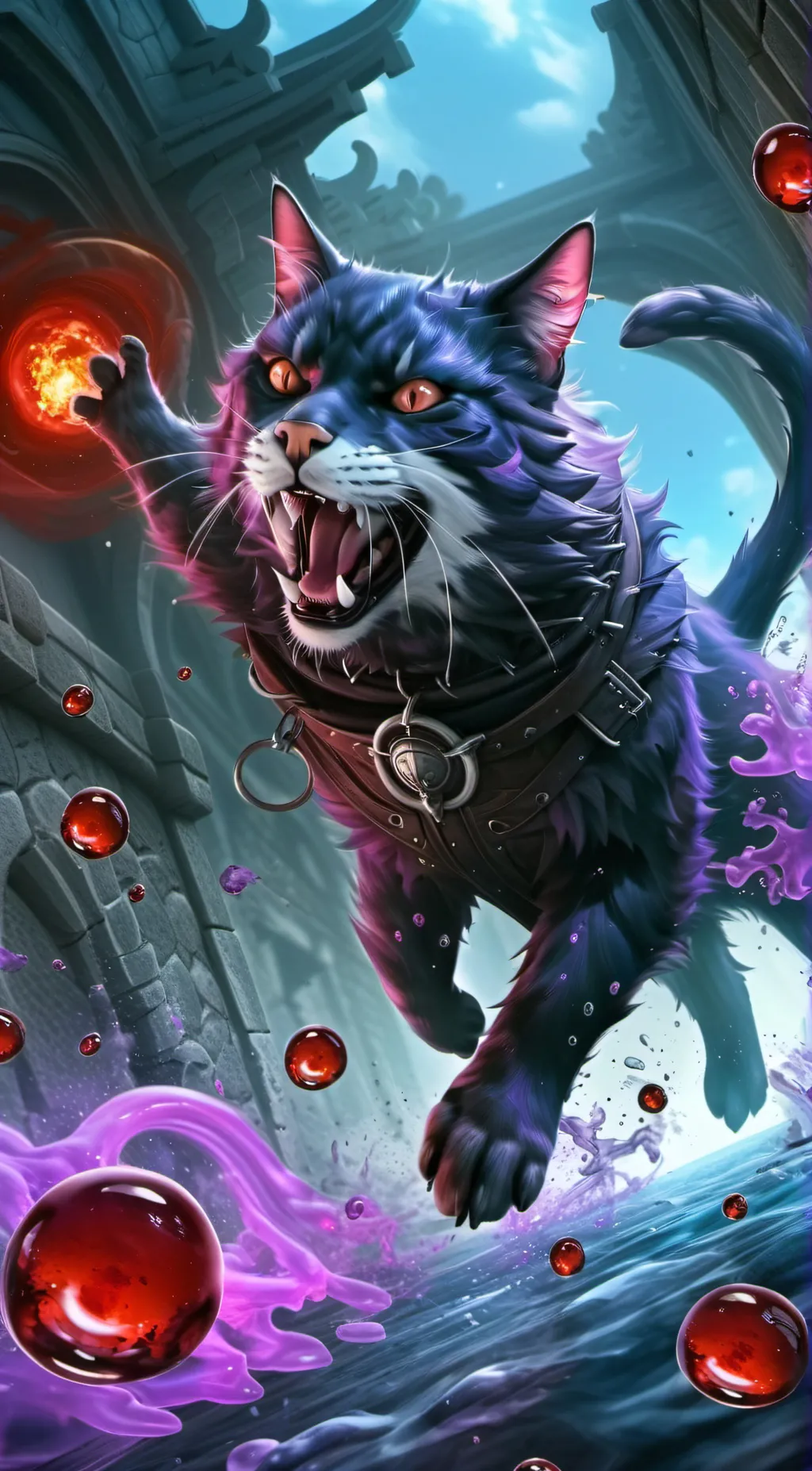 ai character: Smiling Critters  background