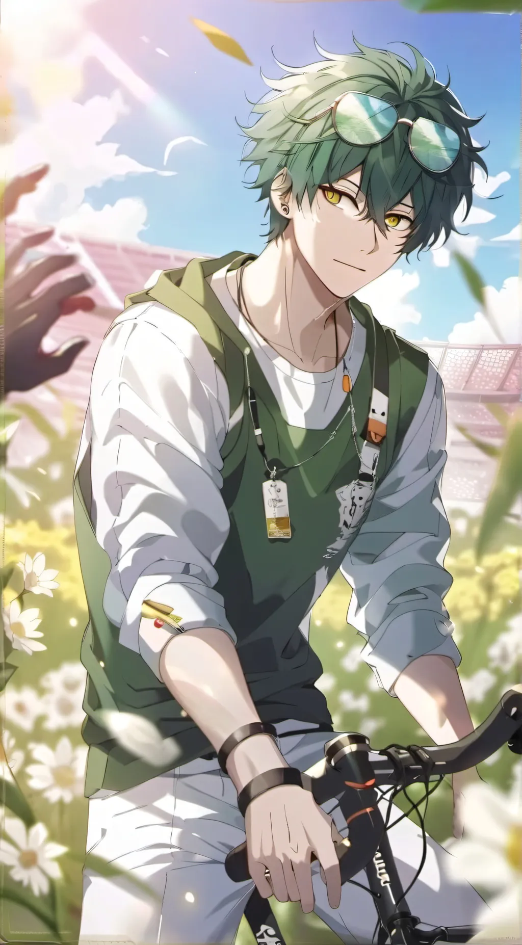 ai character: Mha Fan background