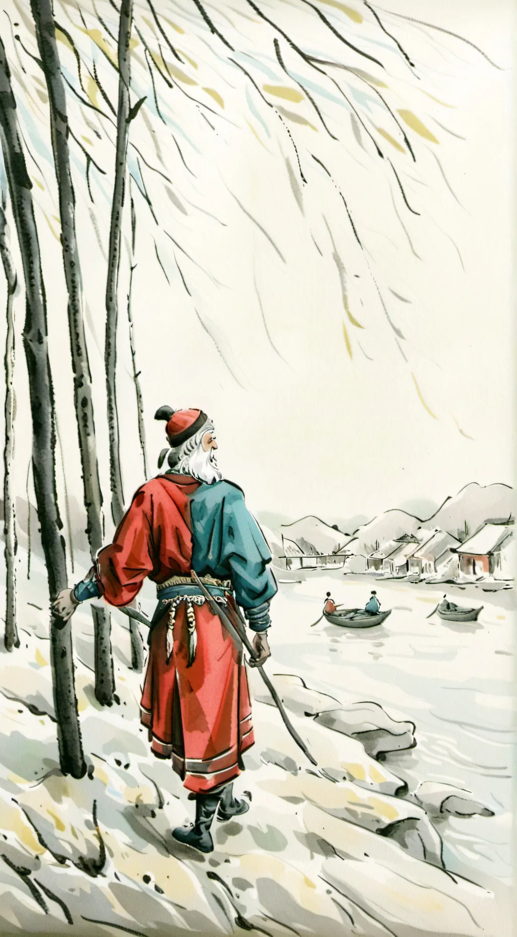 ai character: country humans background