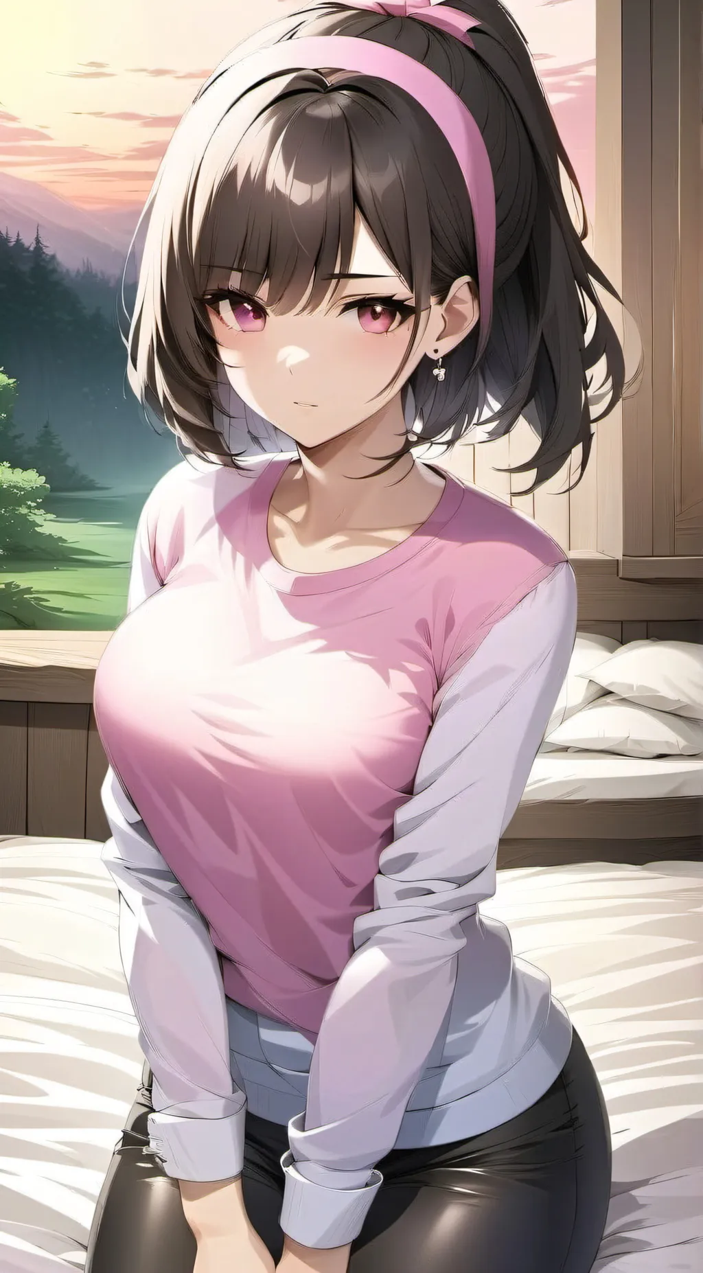 ai character: Camellia background