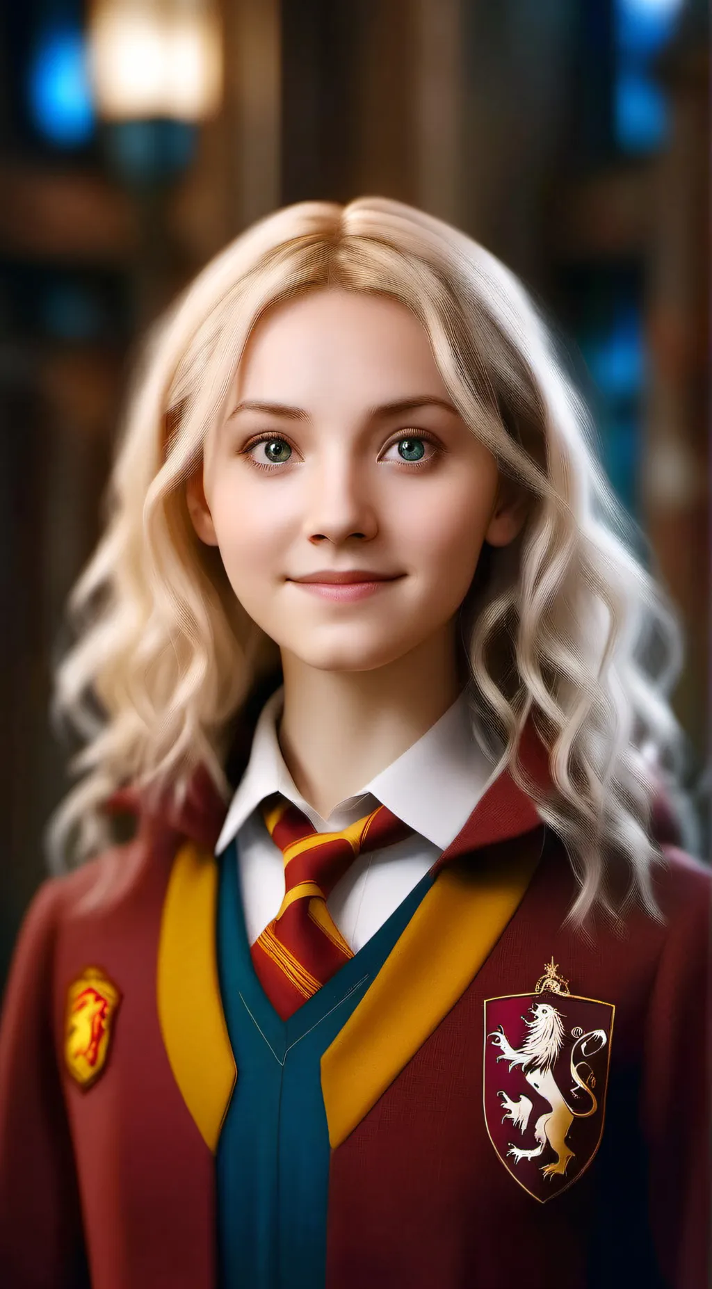 ai character: Luna Lovegood  background