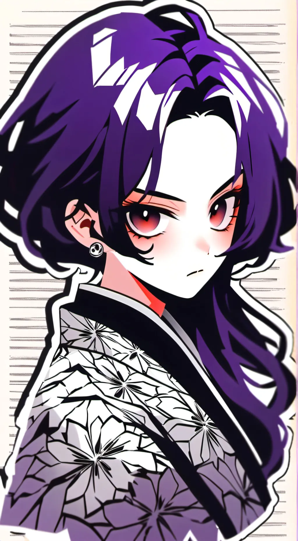 ai character: Mika background