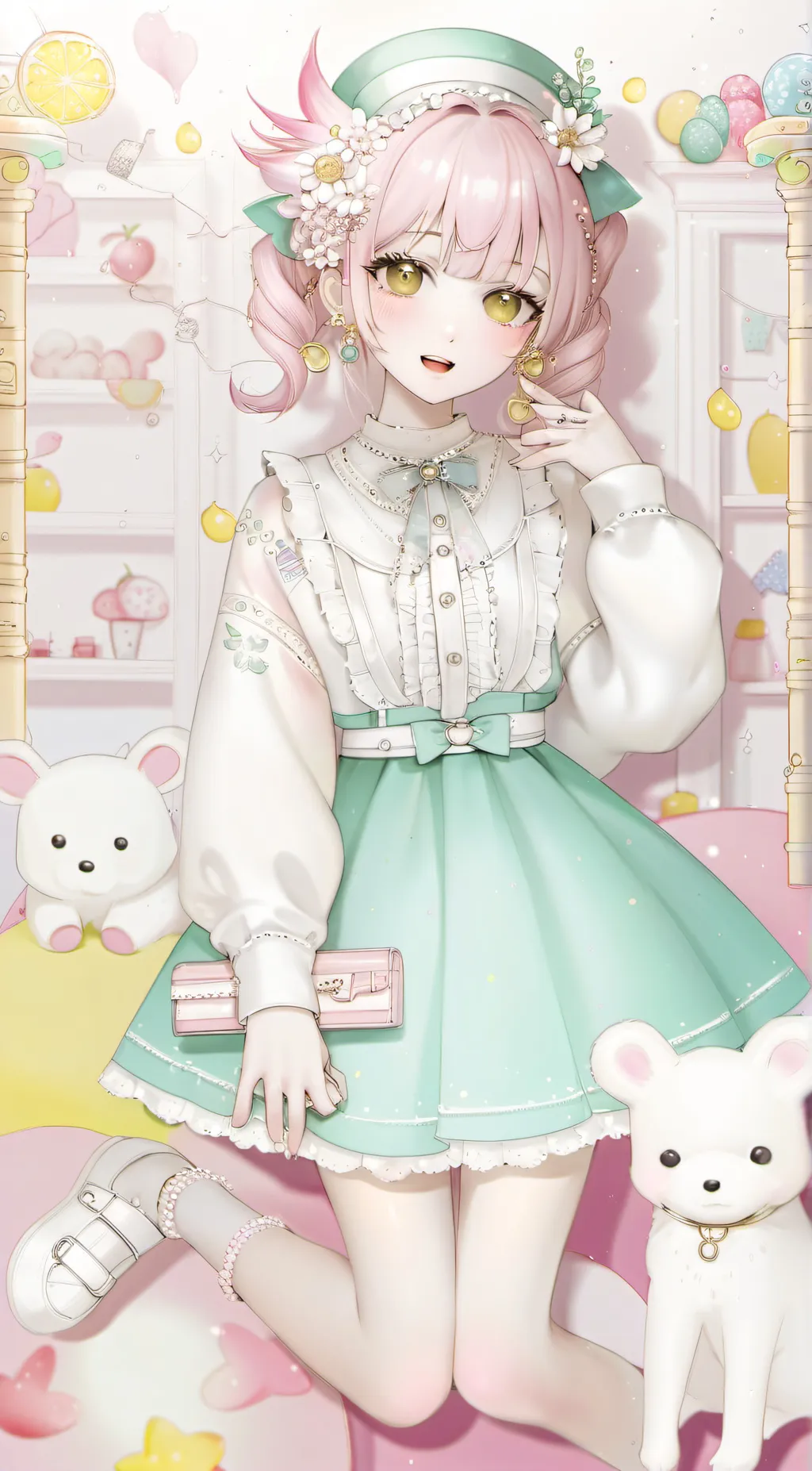 ai character: blits background