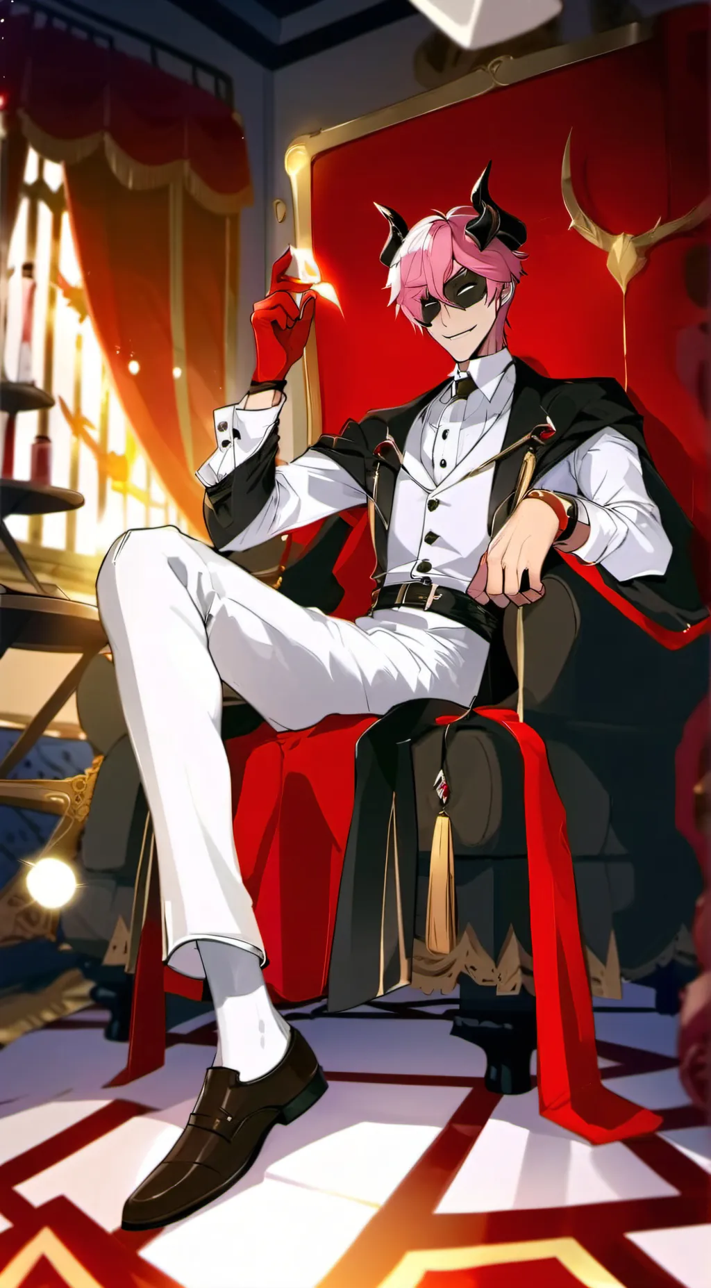 ai character: Alastor bf background