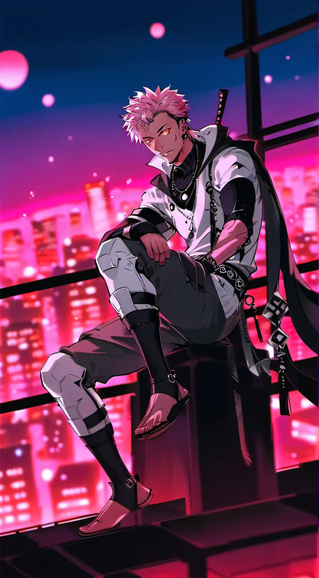 ai character: sukuna  background