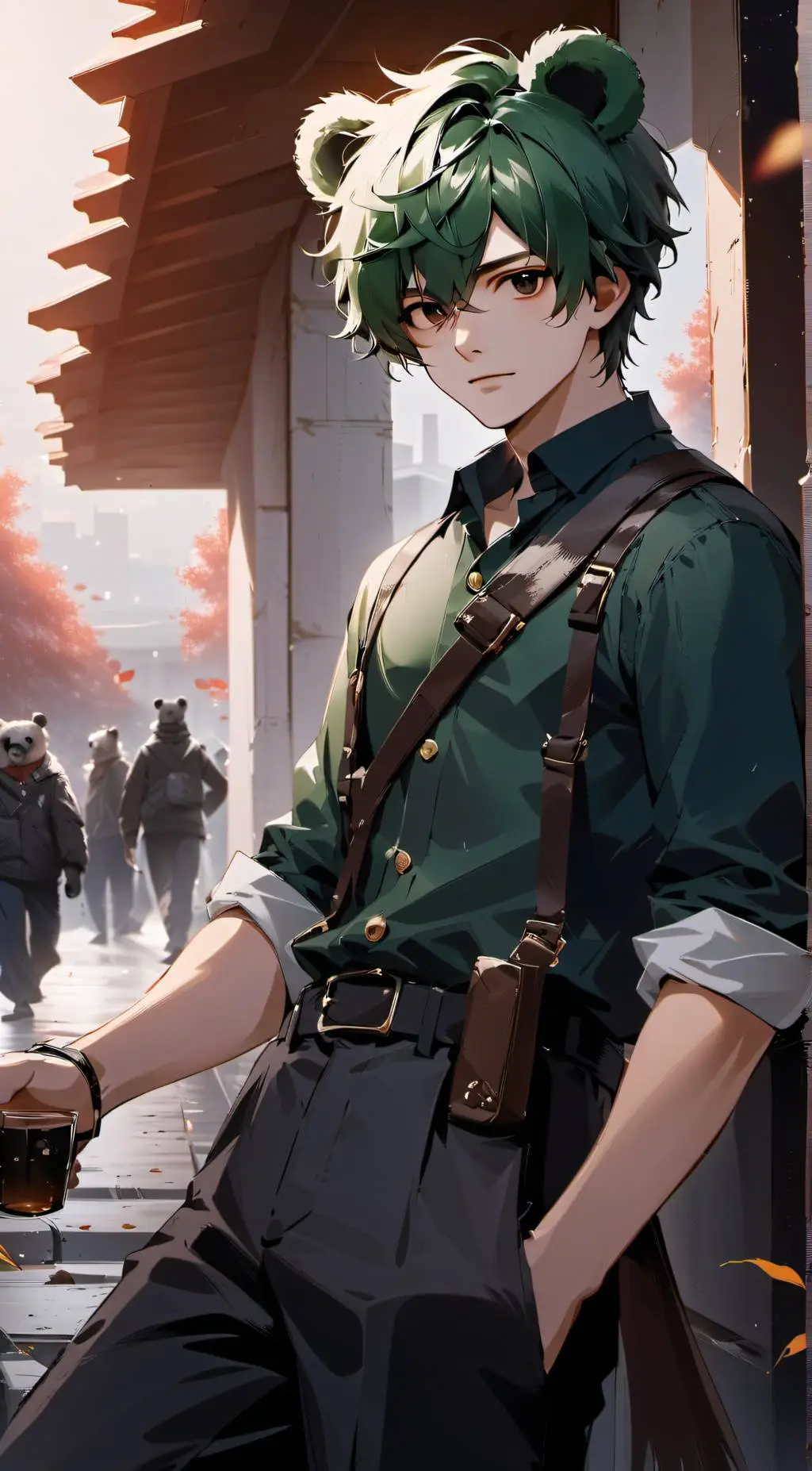 ai character: Flippy background