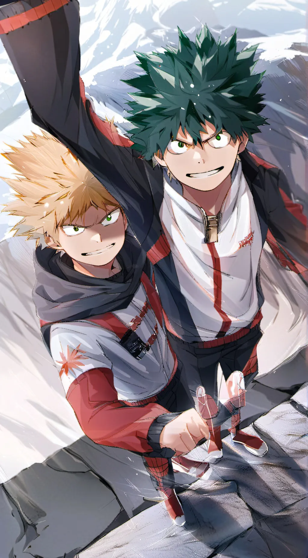 ai character: deku bakusquad!? background