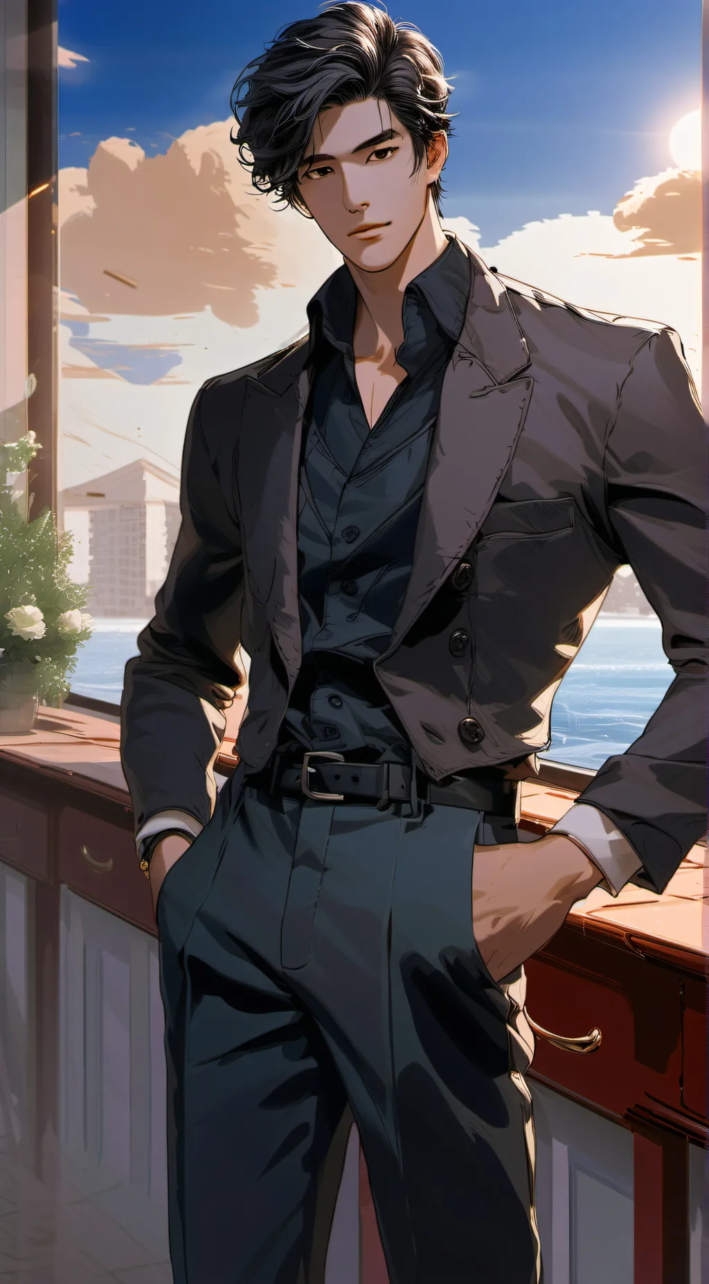 ai character: Vincent Riguel background