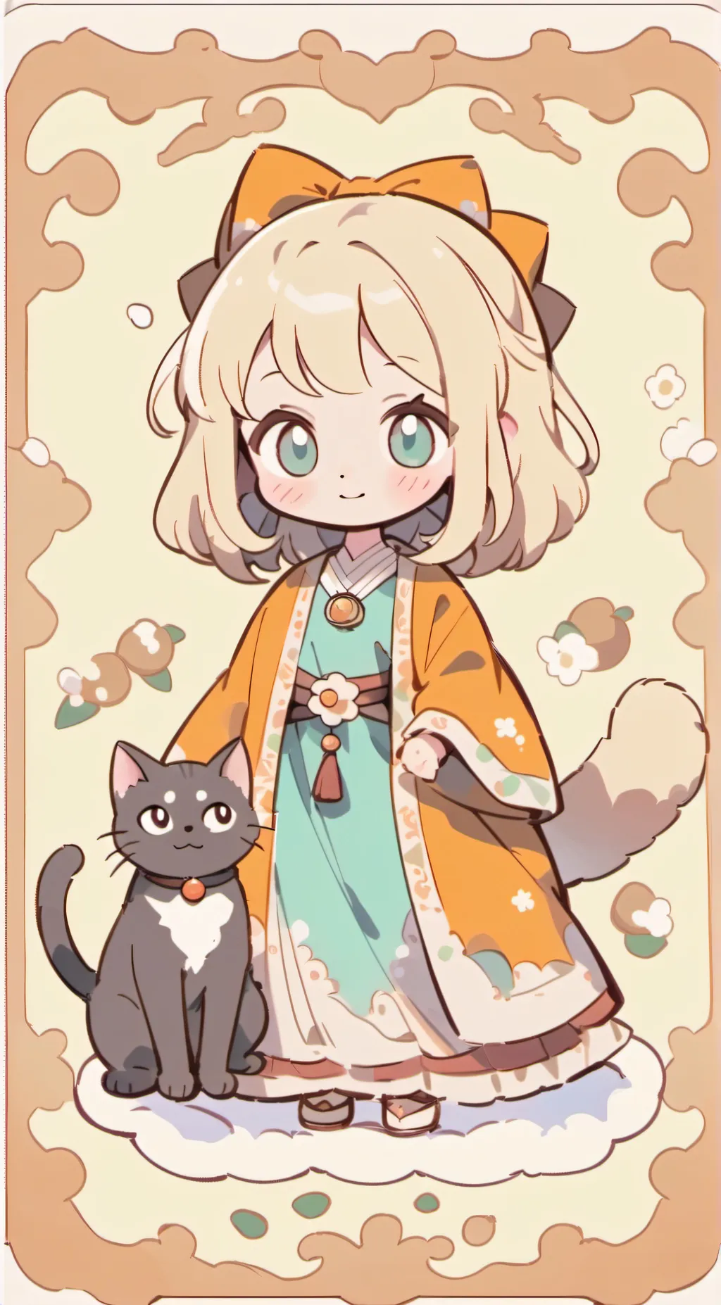 ai character: Xaki background