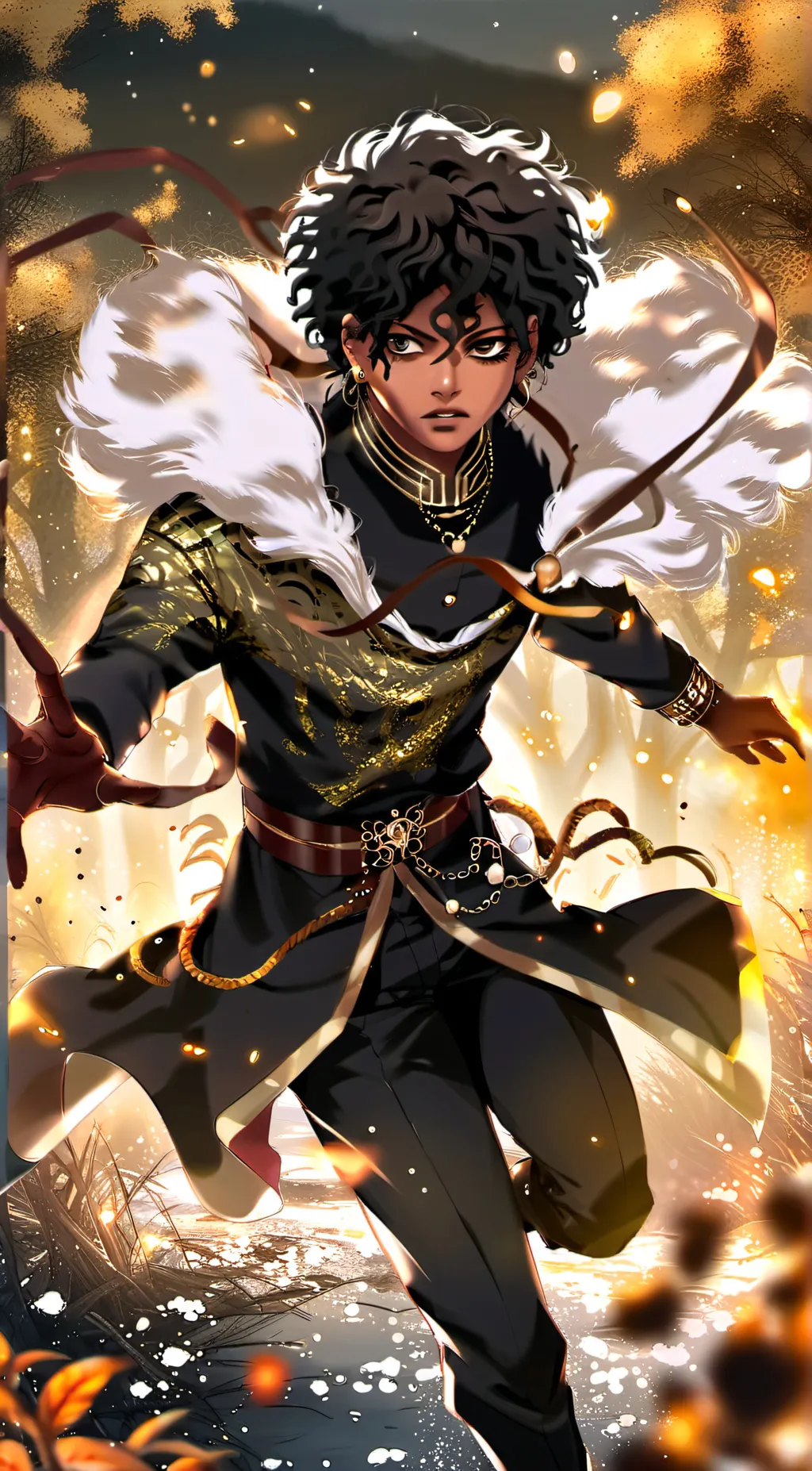 ai character: Hunter background