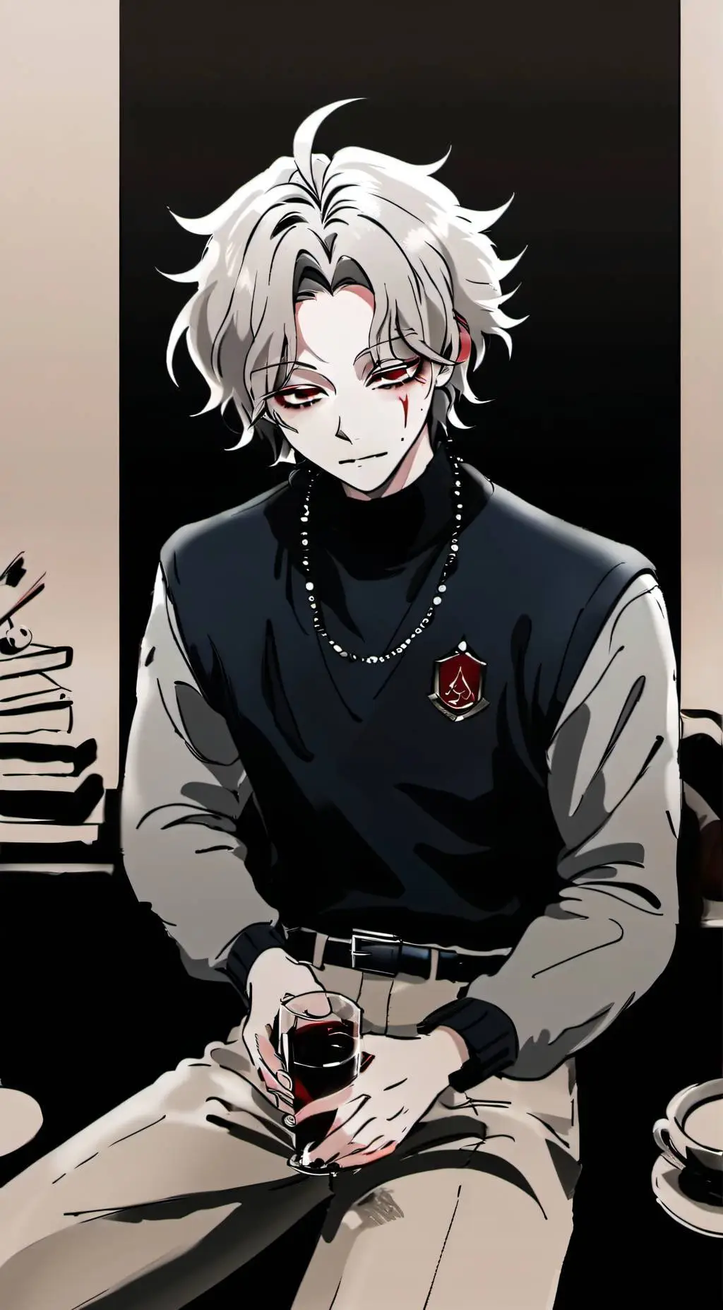 ai character: ~David Miller・☆ background