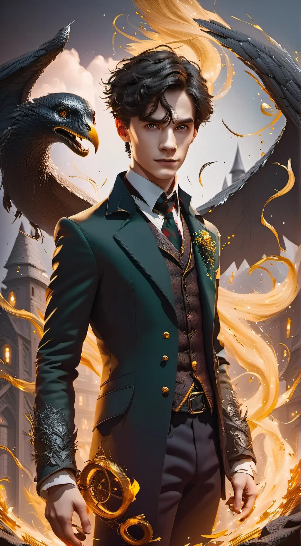 ai character: Tom M. Riddle background
