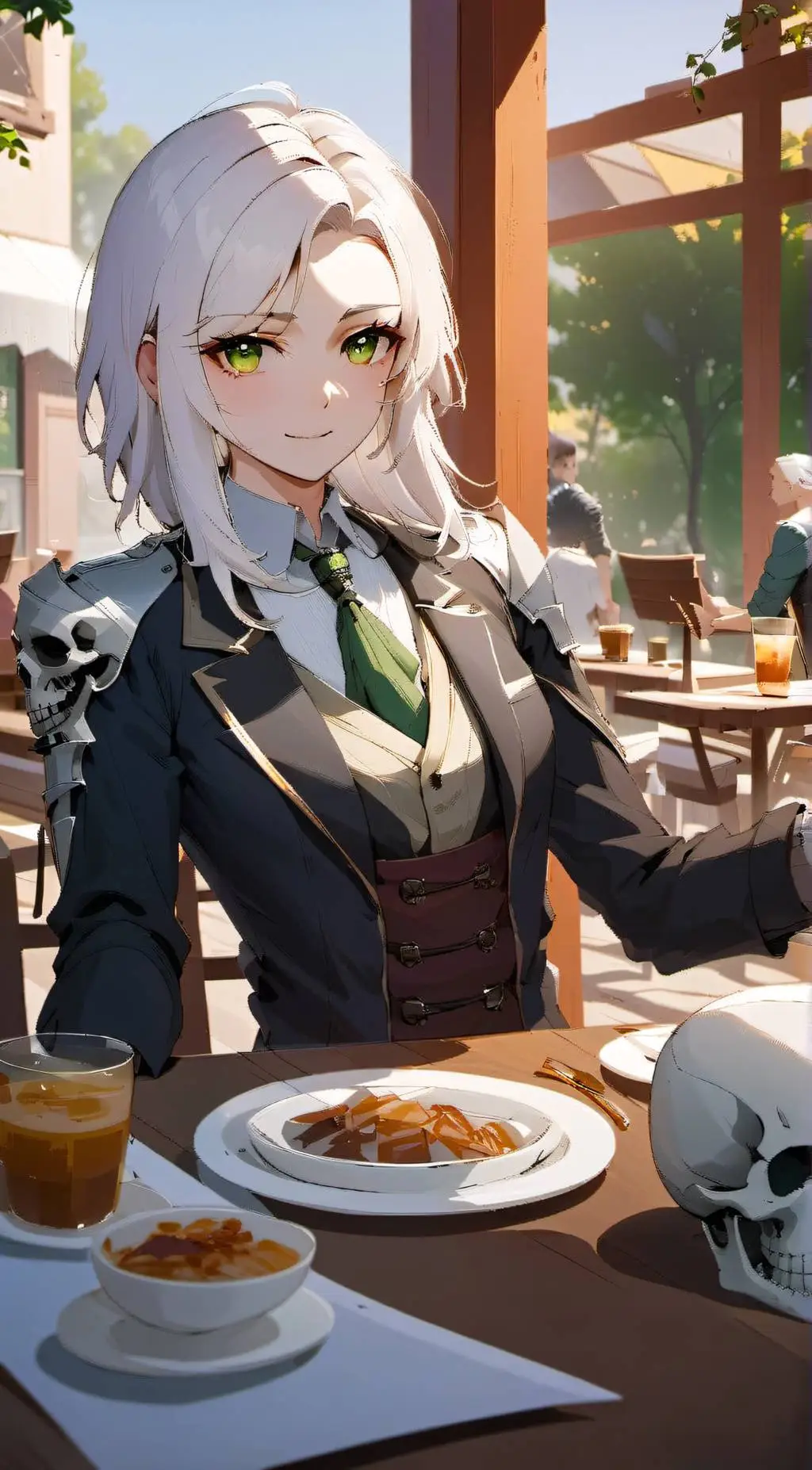 ai character: Relicka background