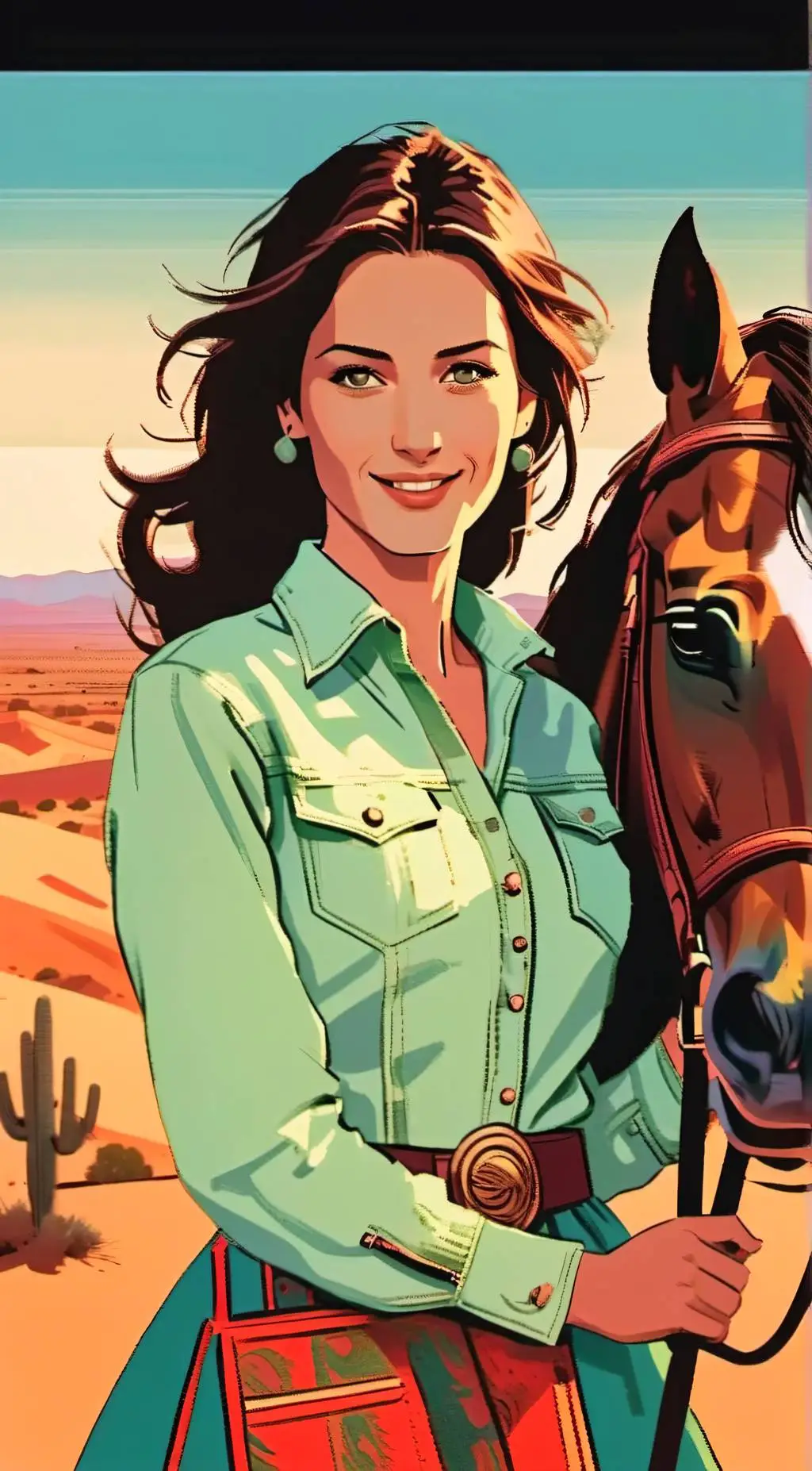 ai character: Zerelda  background