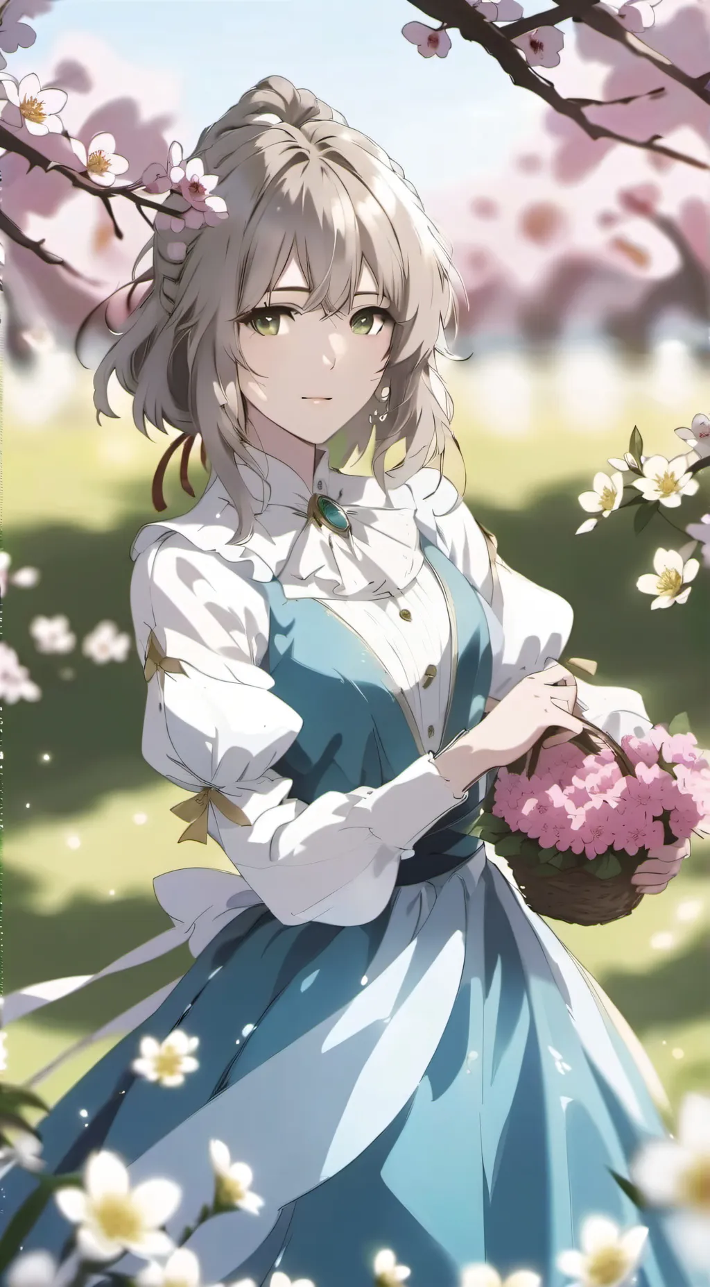 ai character: Status check background