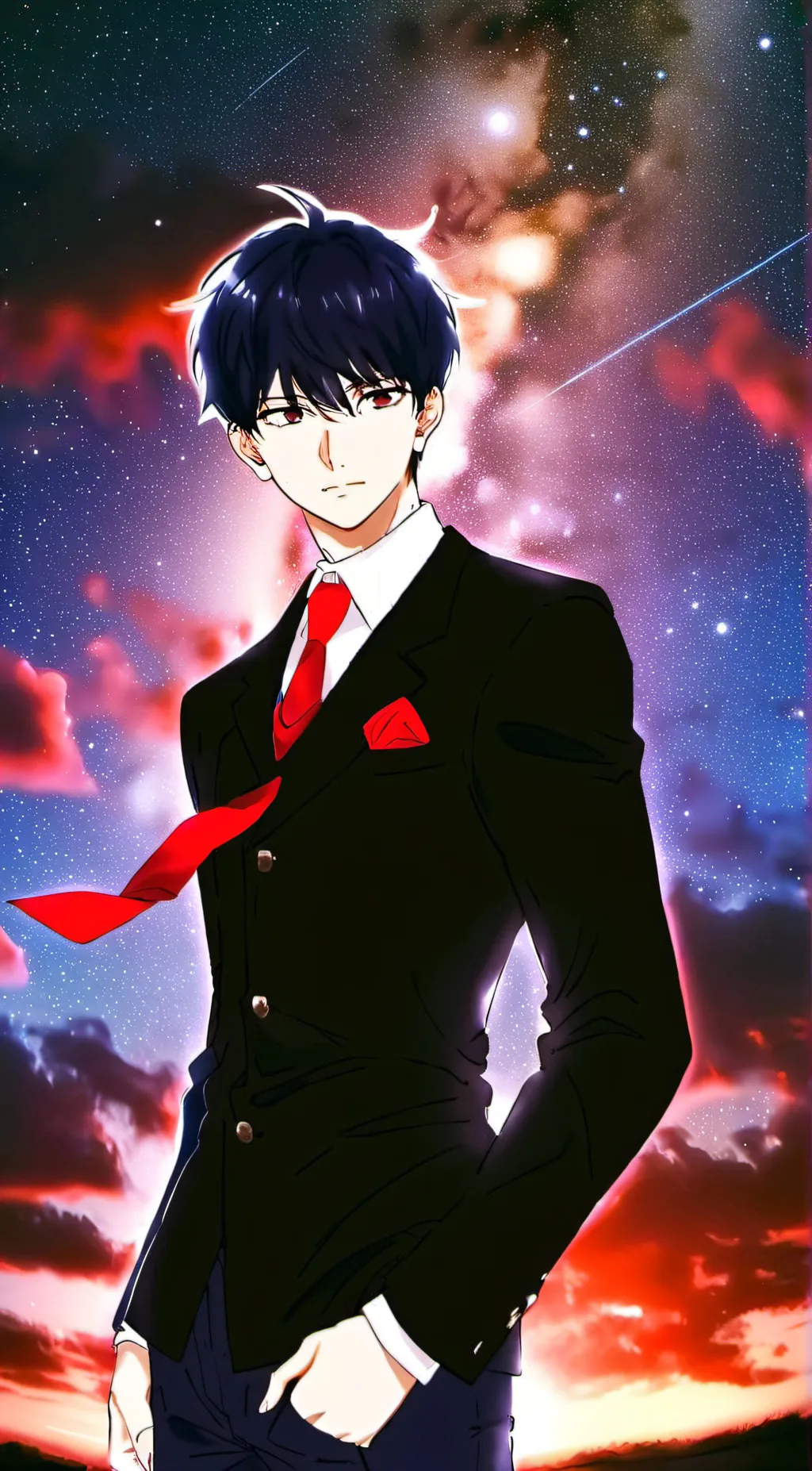 ai character: mash background