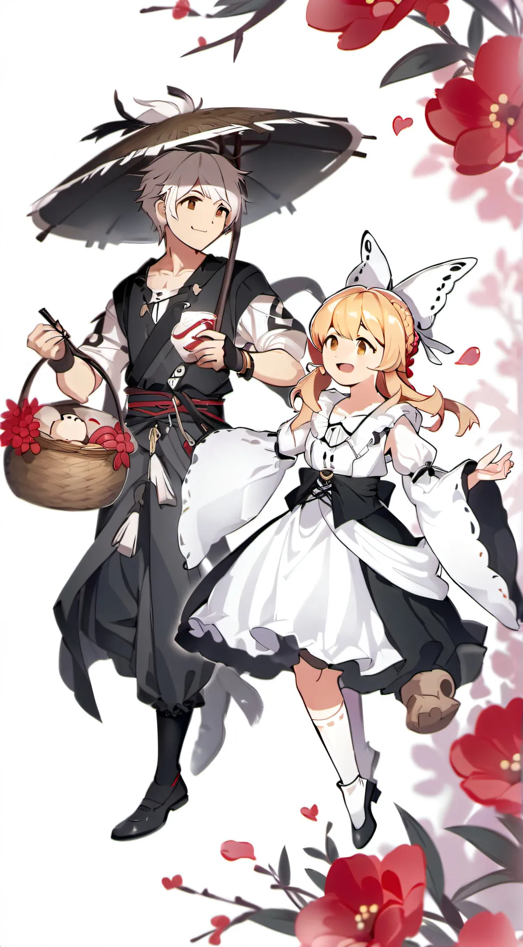 ai character: ESTELLA AND LUCIO background