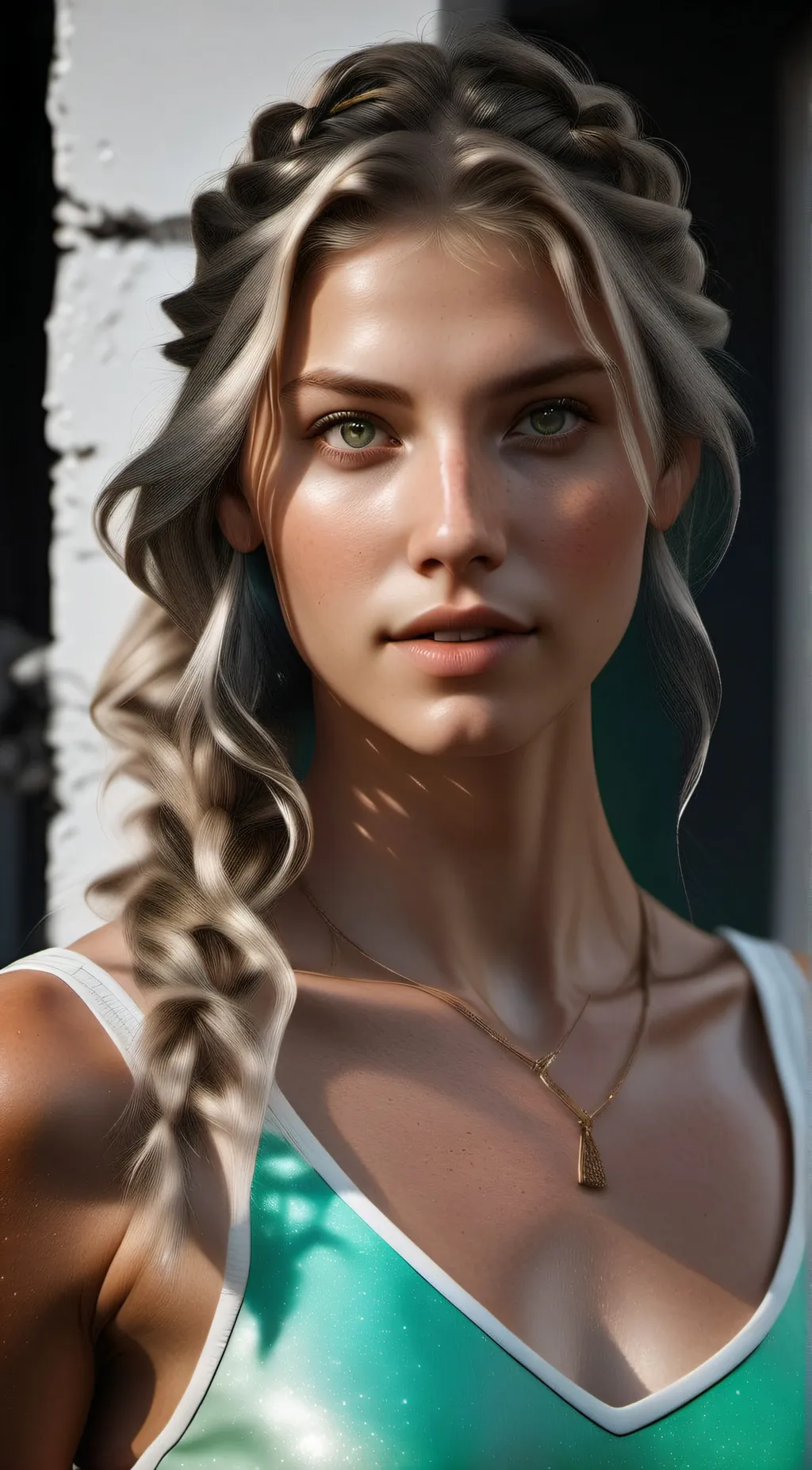 ai character: Lena background