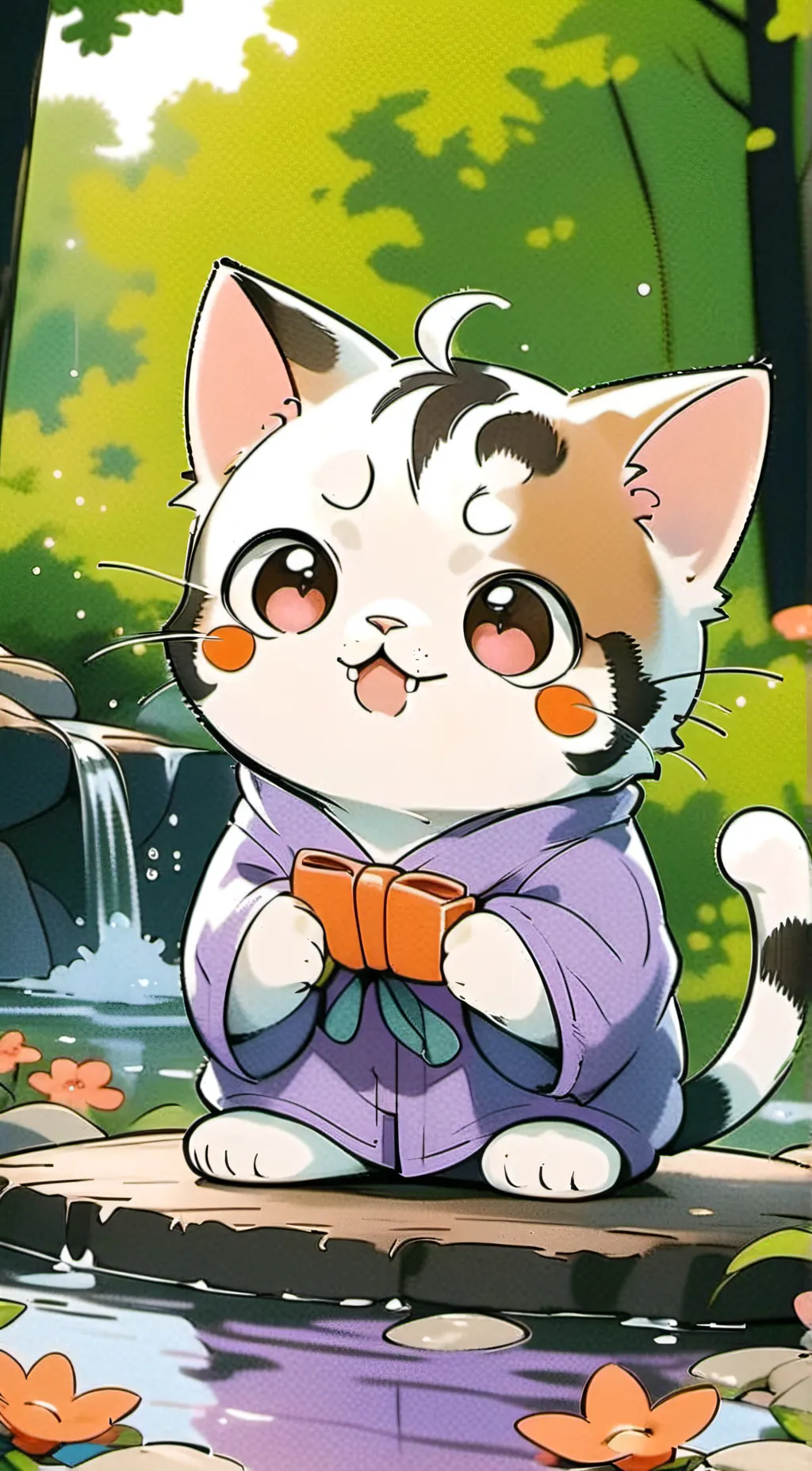 ai character: Niko  background