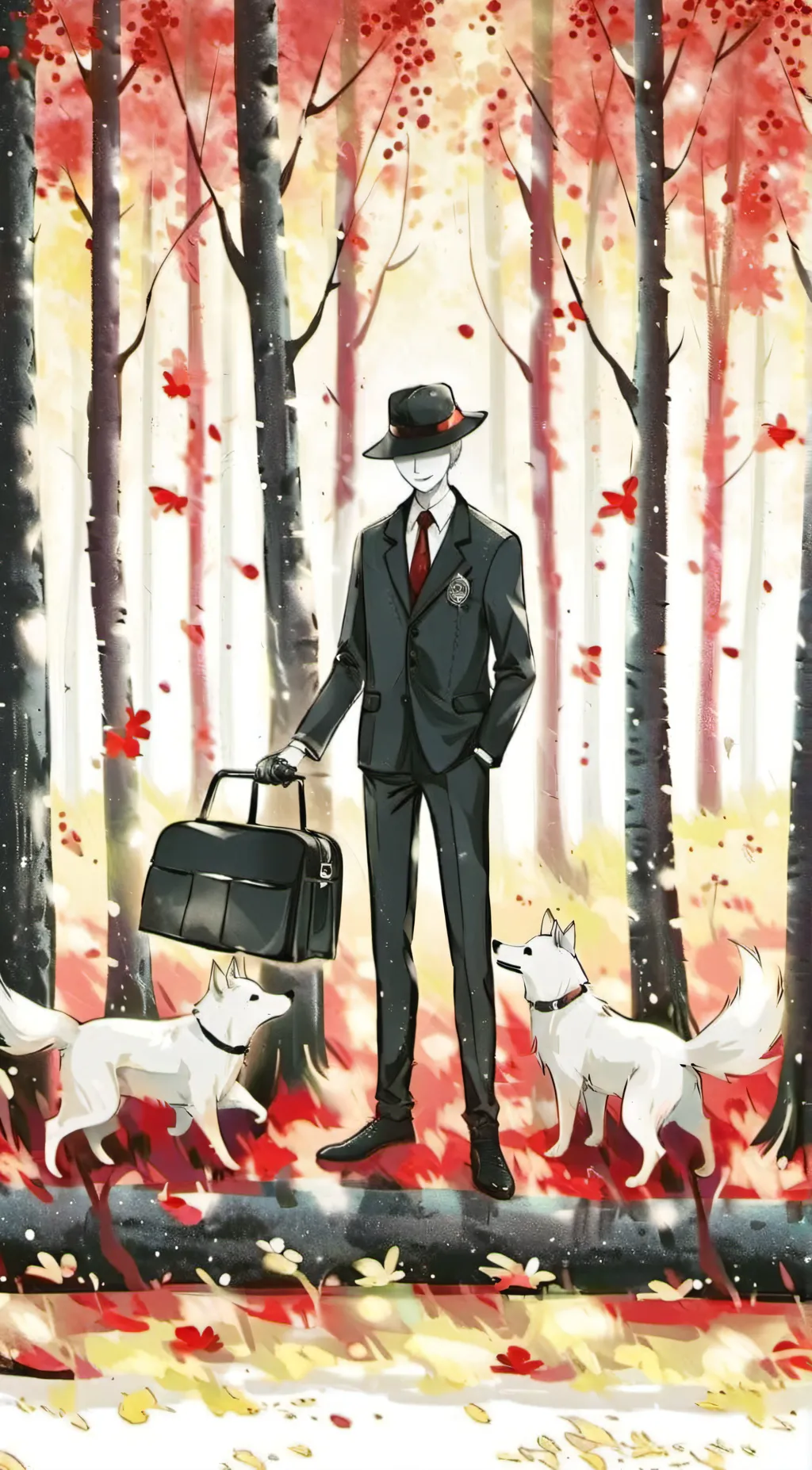 ai character: creepypasta  background