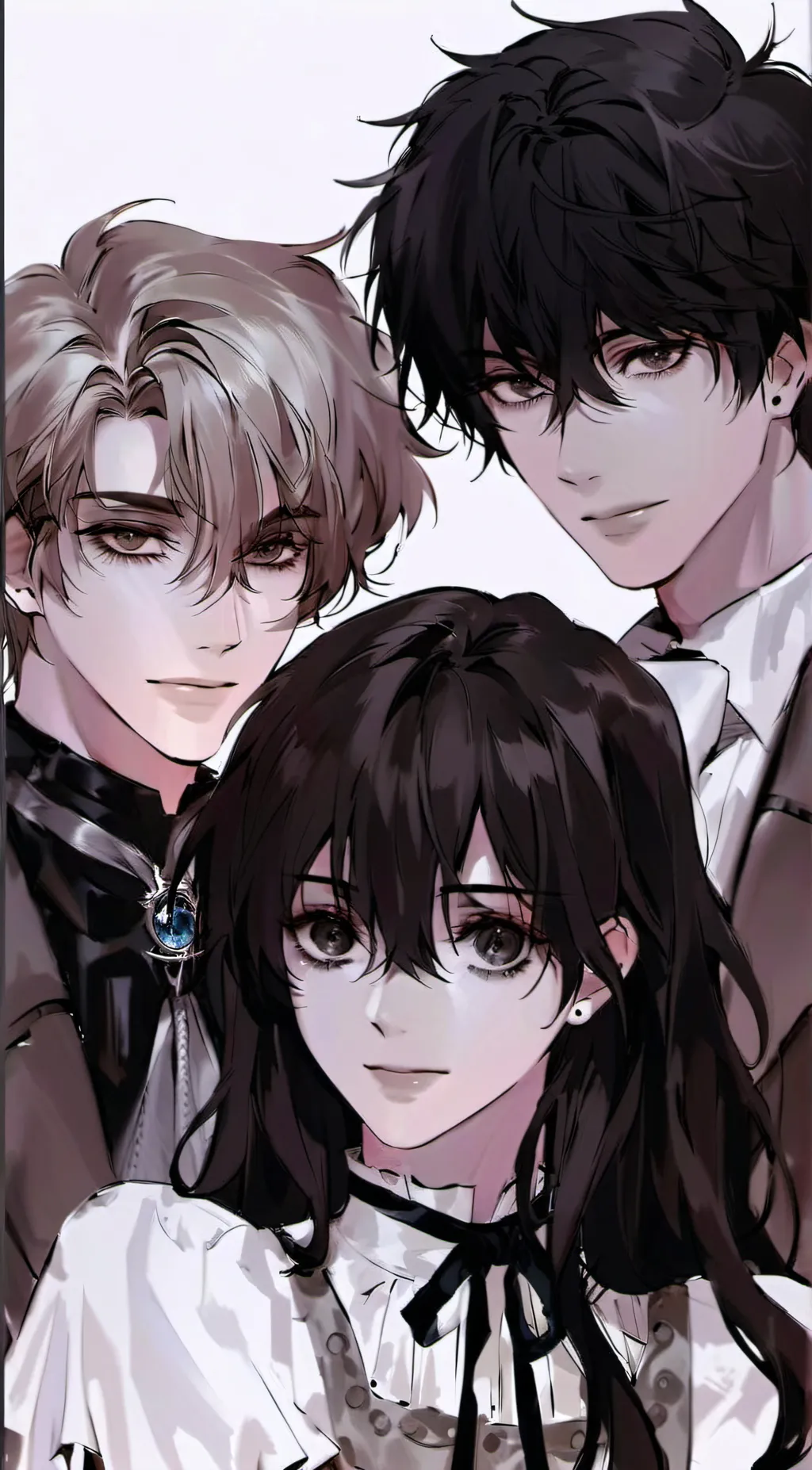 ai character: Max, Lena, Vinn background