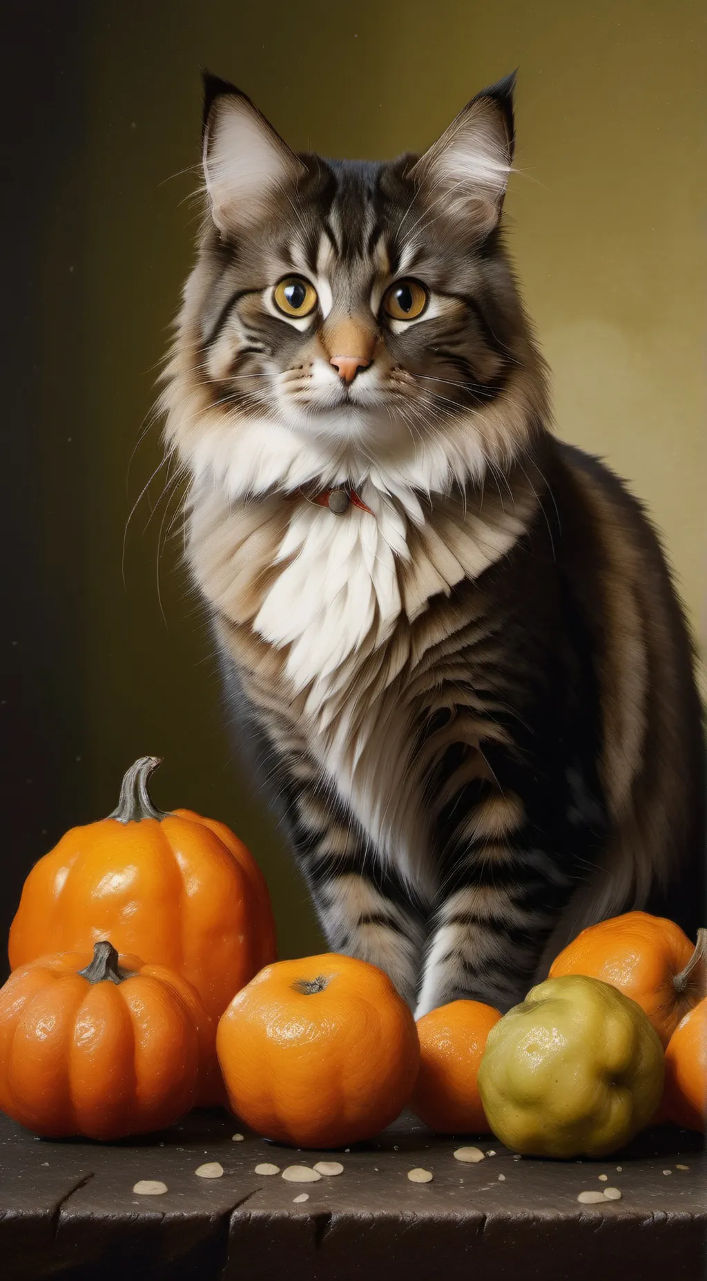 ai character: Cat background