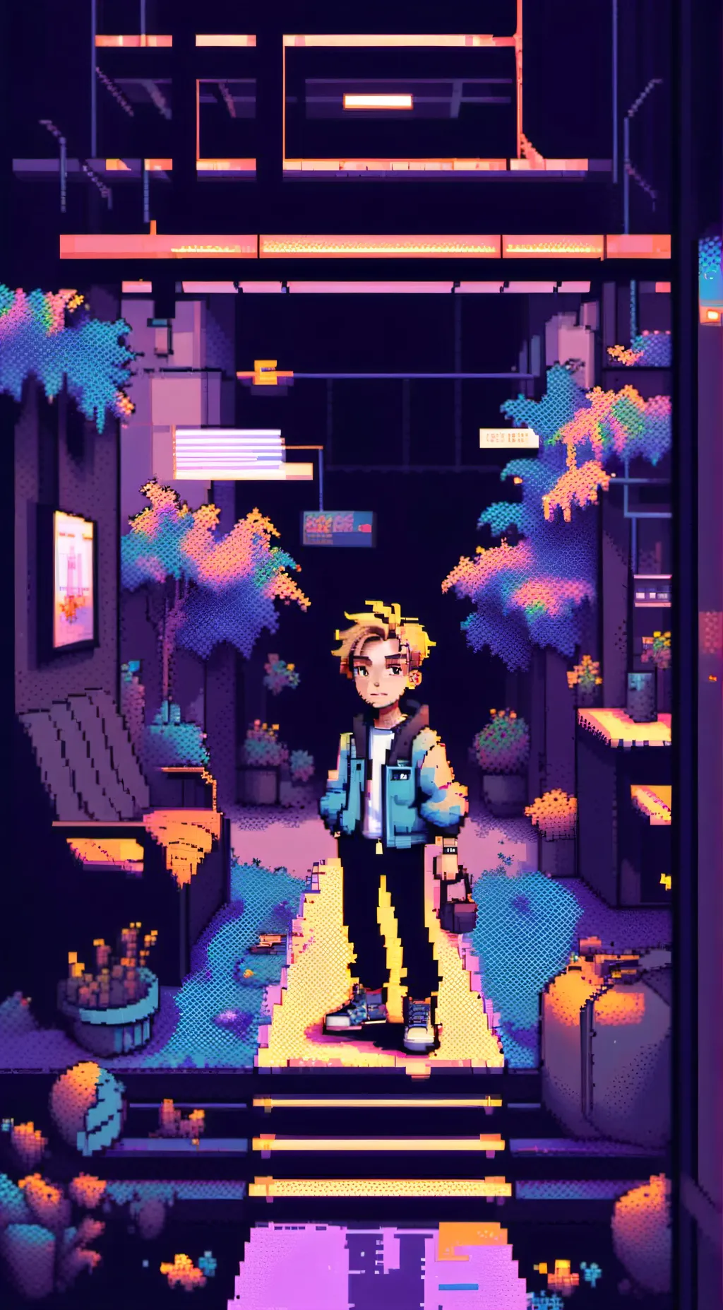 ai character: nsync background