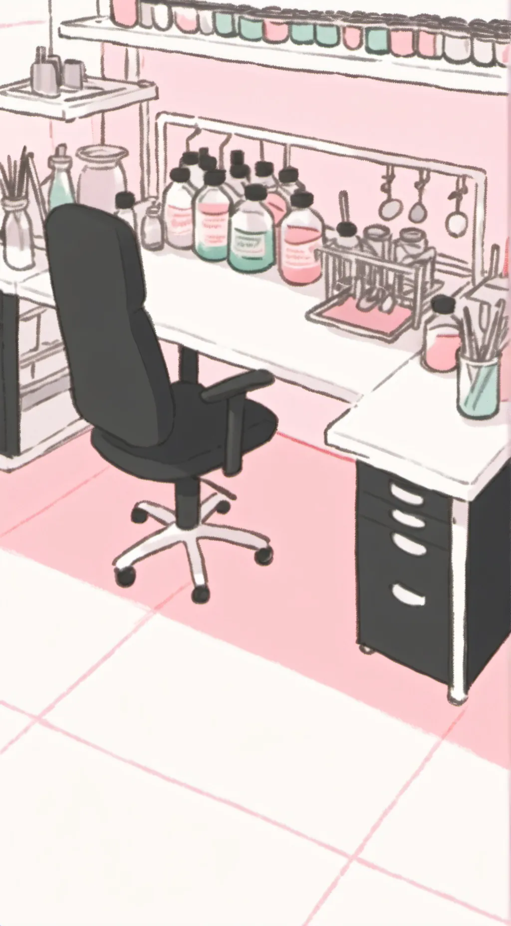 ai character: Orphanage/Lab background