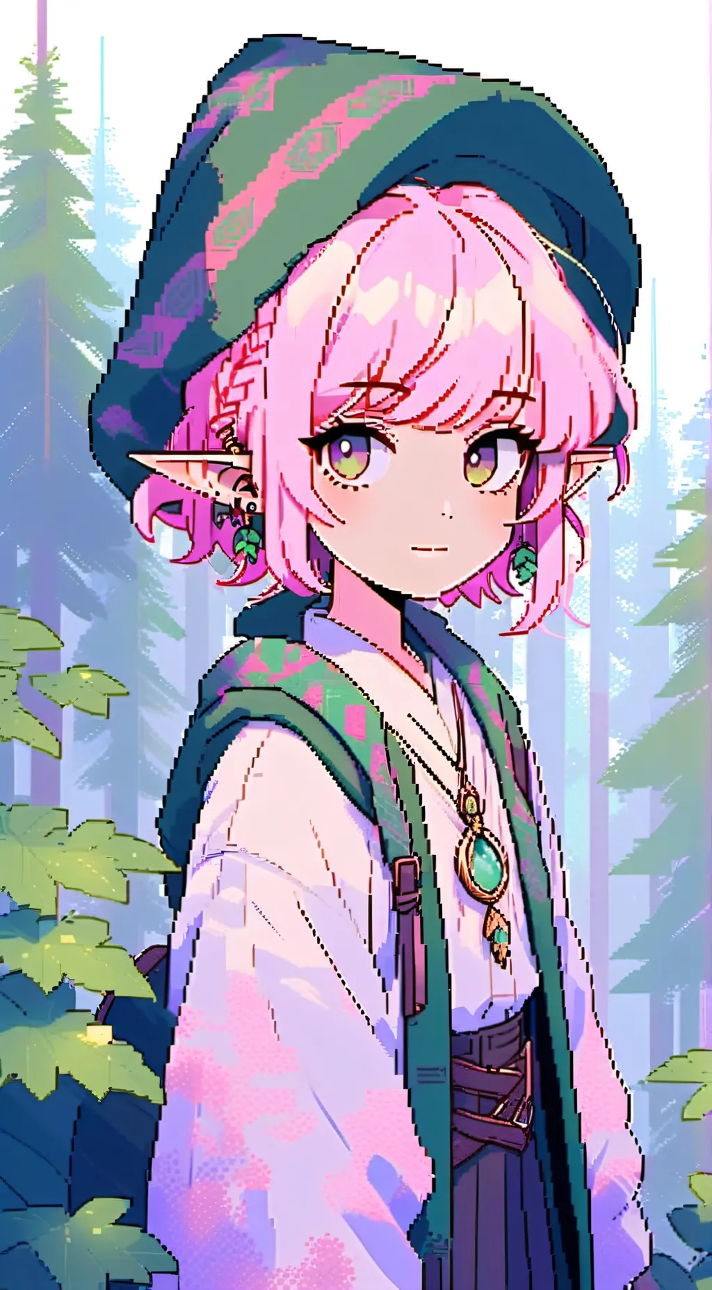 ai character: Noel background