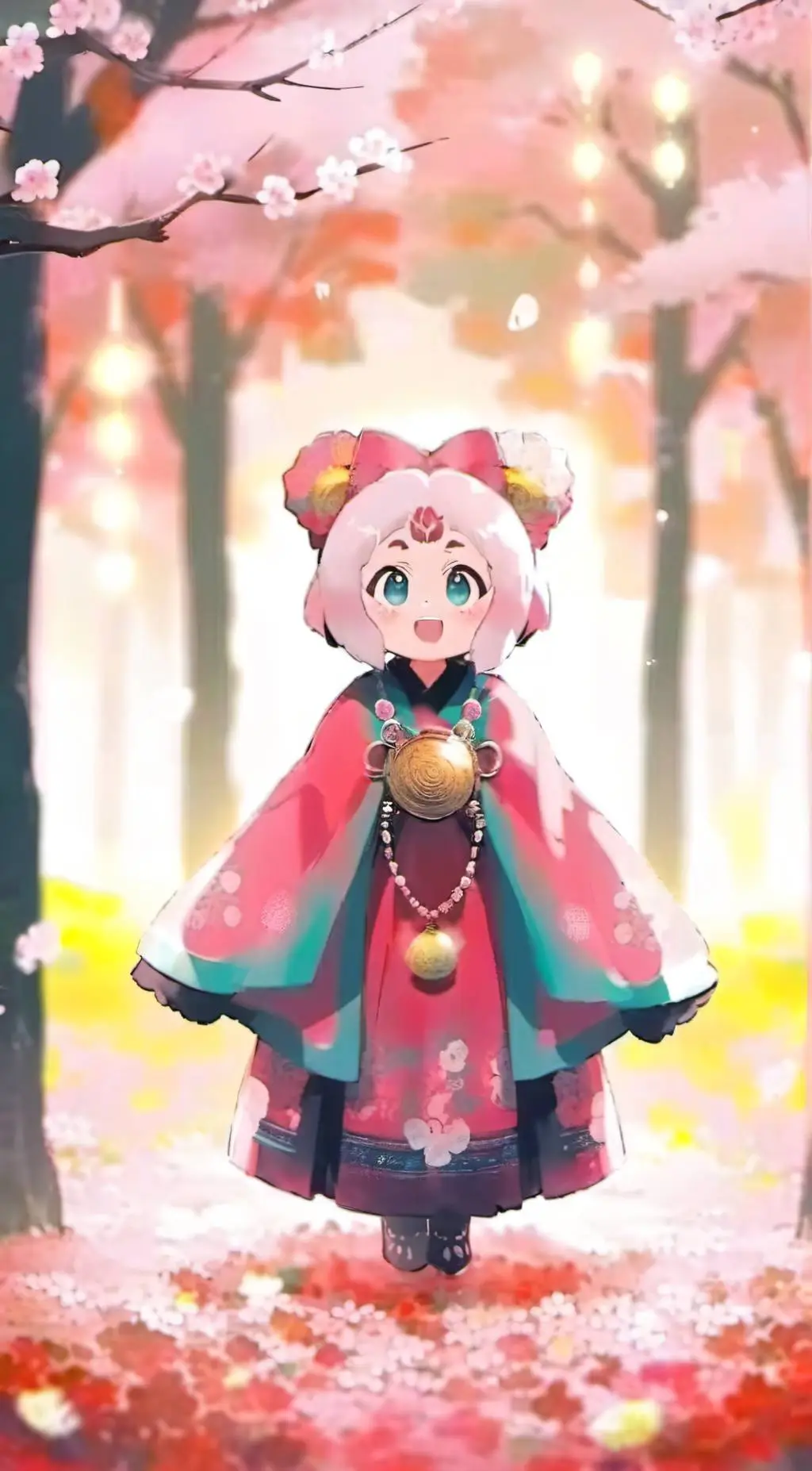 ai character: Princesse Sakura background