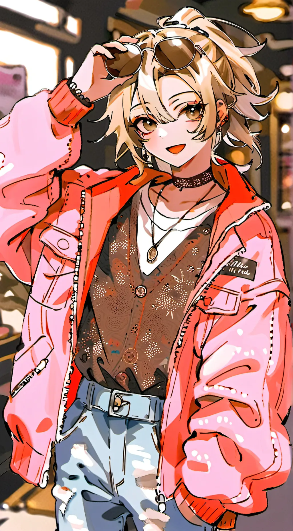 ai character: 『 Navy 』 background