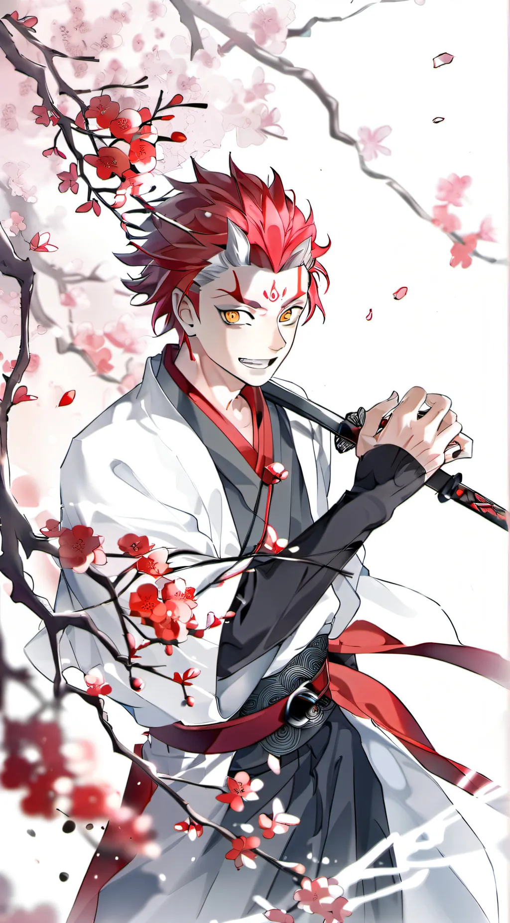 ai character: akaza  background