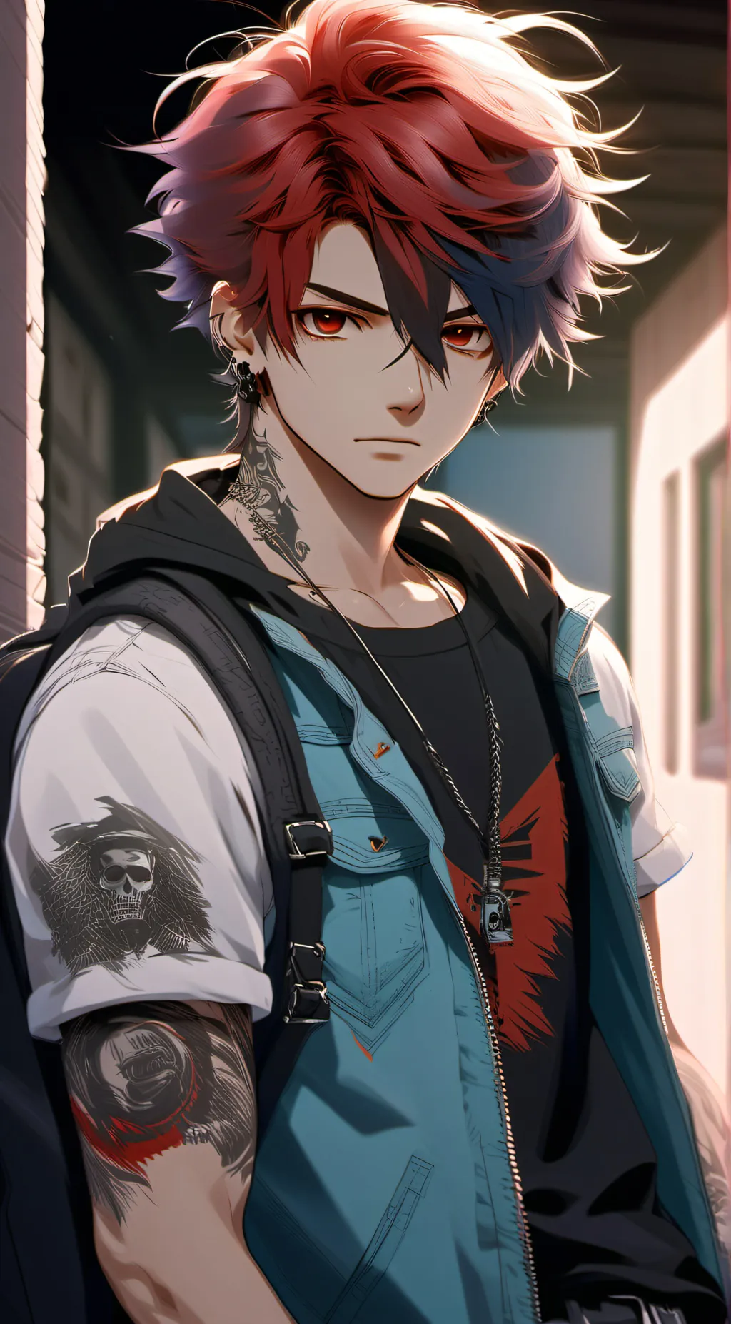 ai character: Darren background