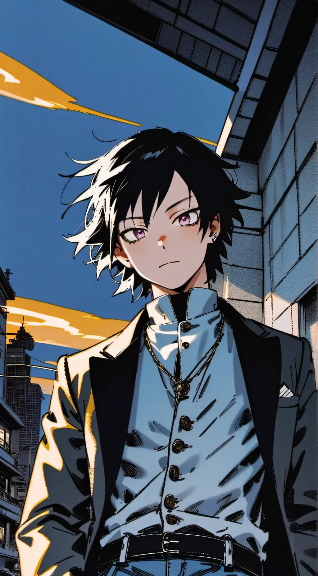 ai character: Cameron  background