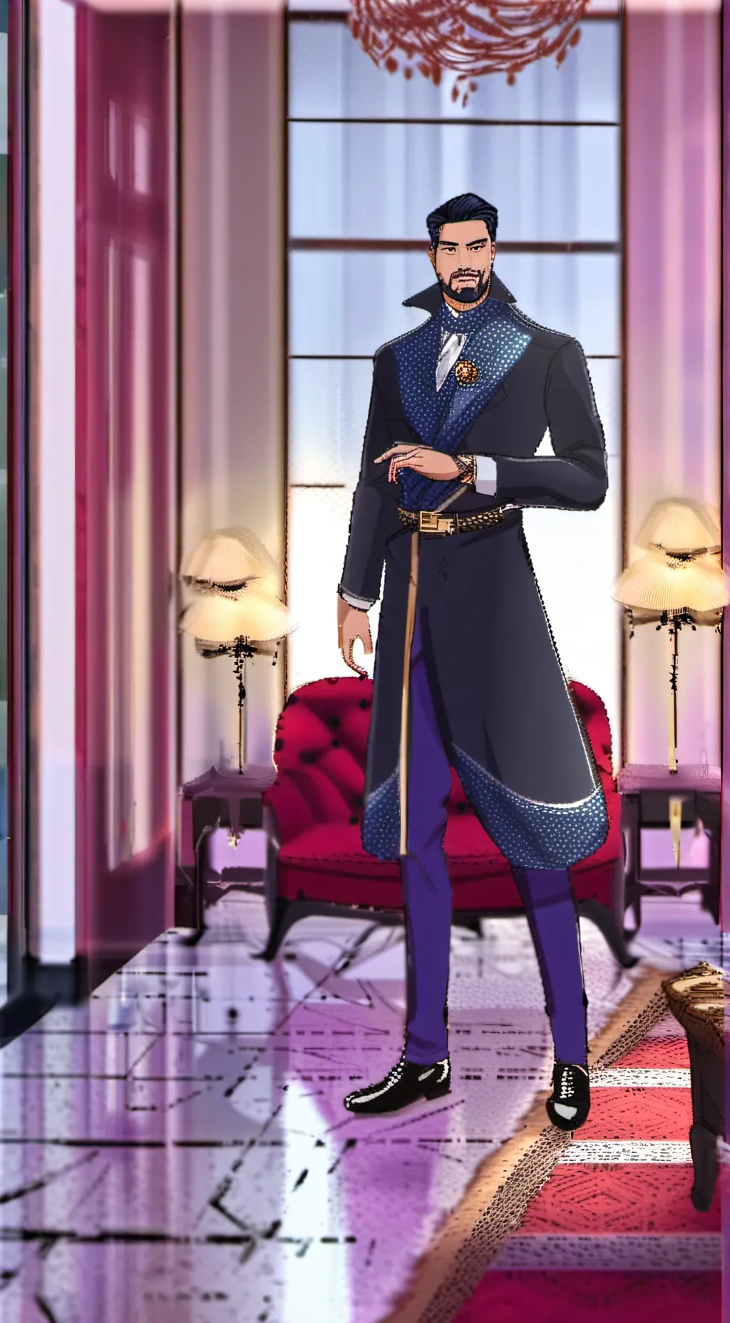 ai character: alastors owner background