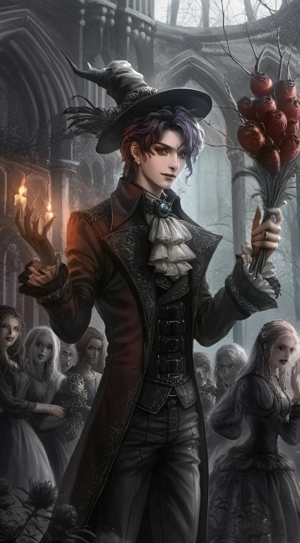 ai character: Badussy gelly background