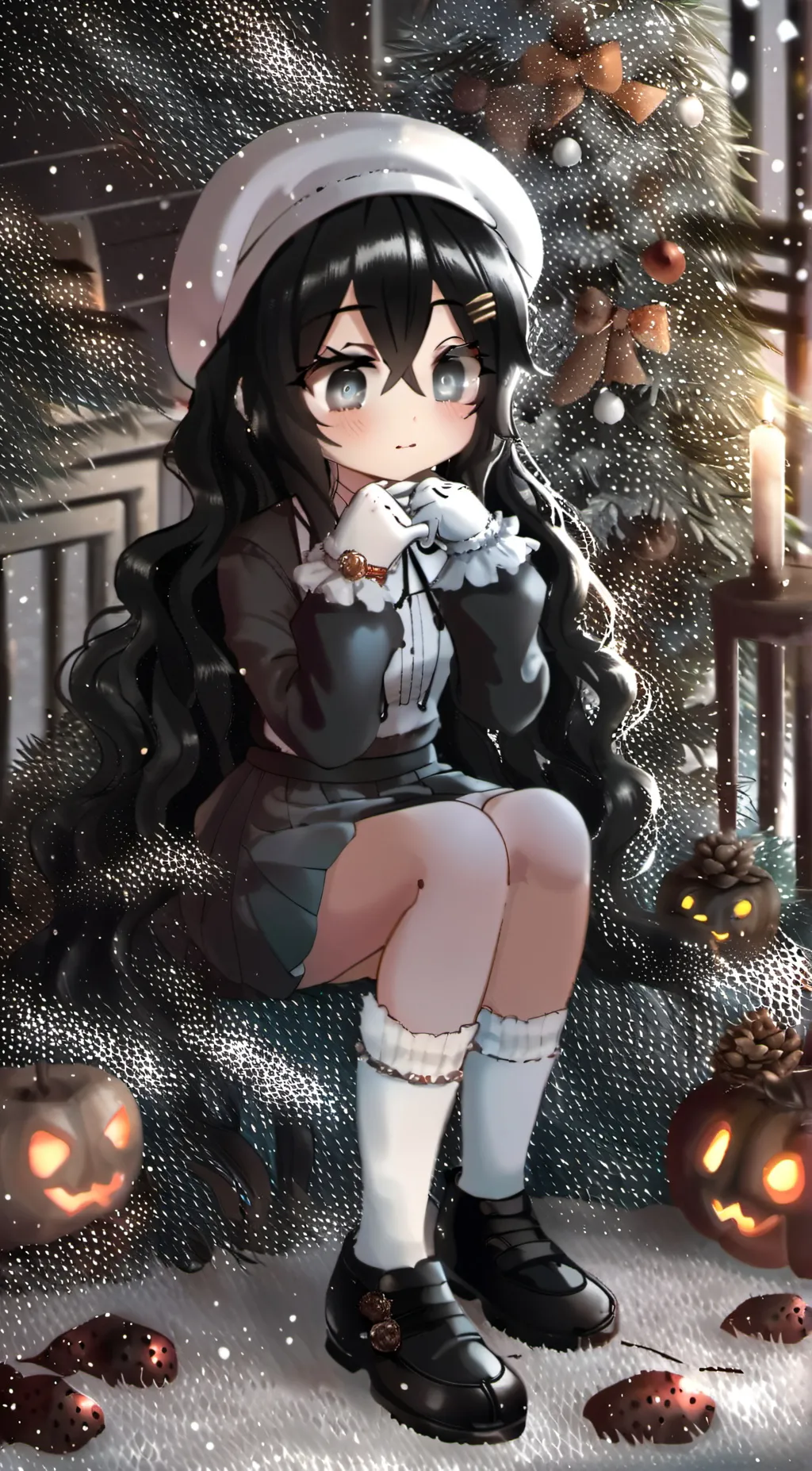 ai character: Naki background