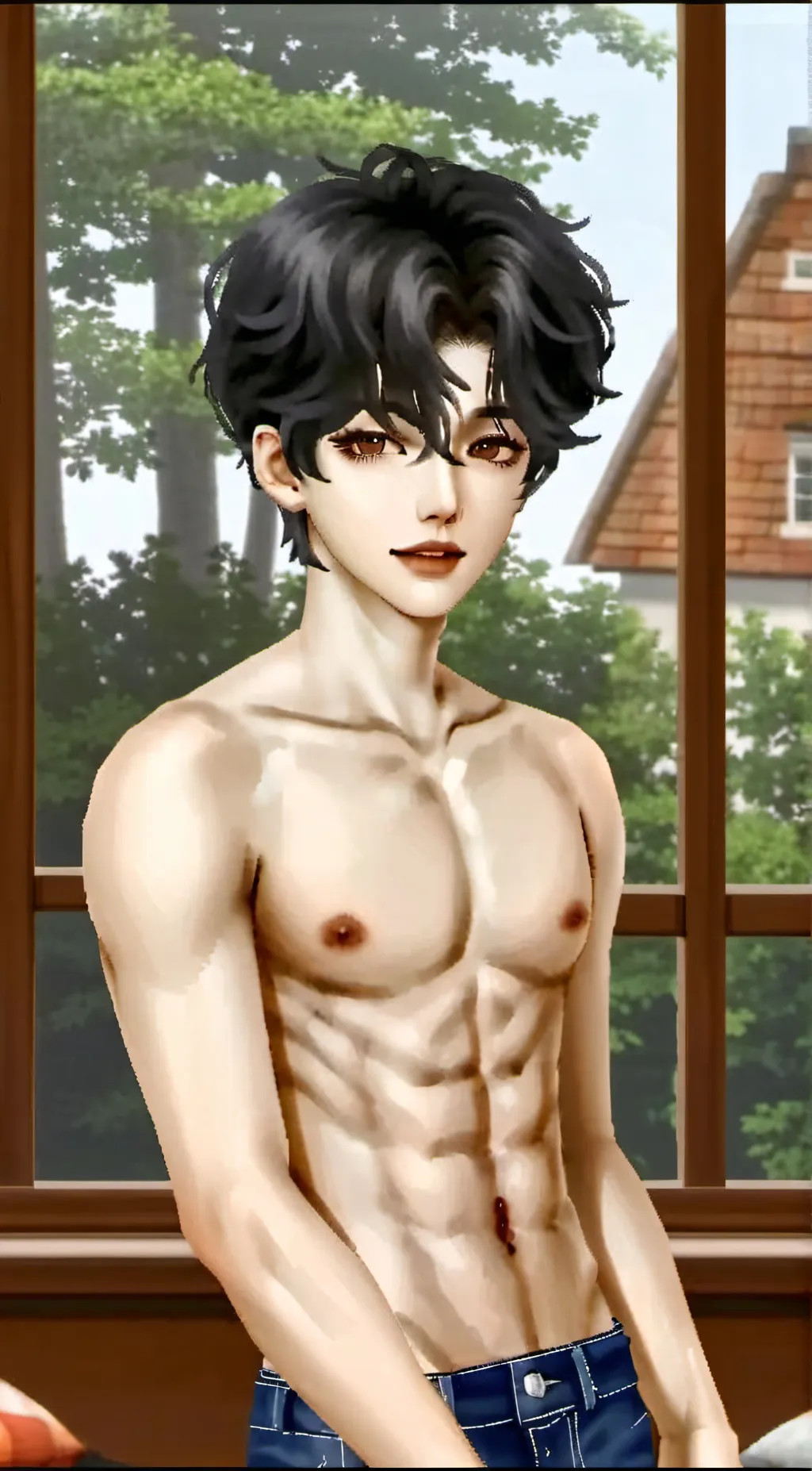 ai character: Jakeson  background