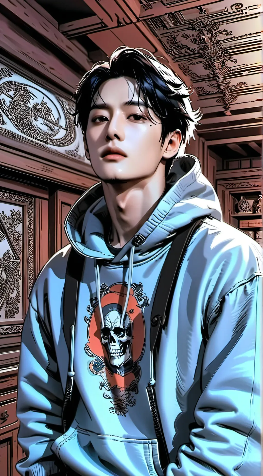 ai character: Liam background