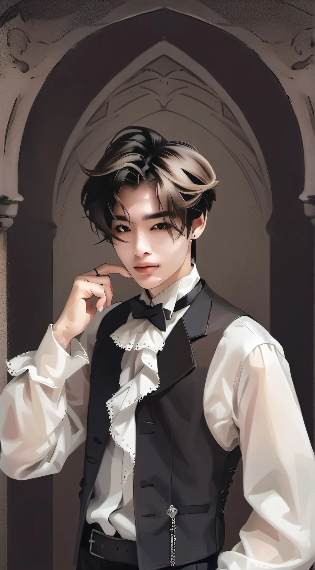 ai character: NI-KI 😫😫😫 background