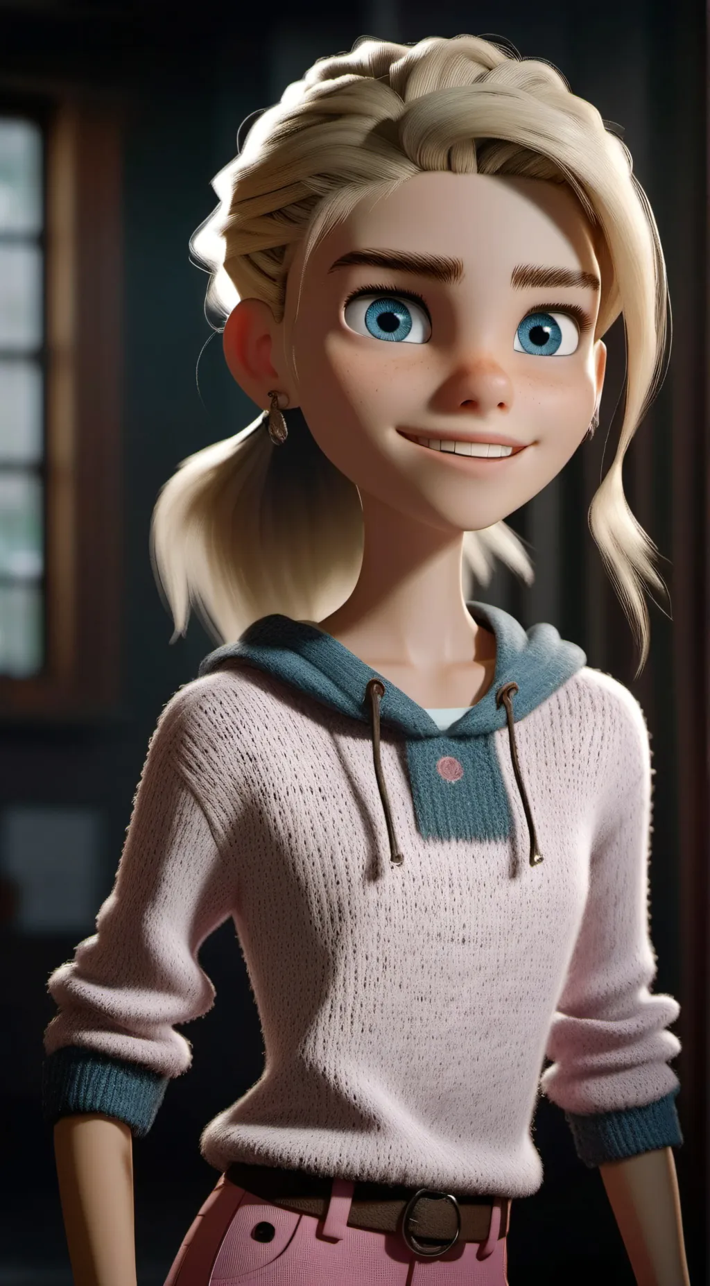 ai character: courtney background