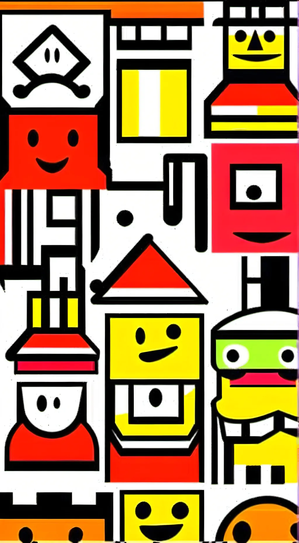 ai character: Geometry Dash 2 background