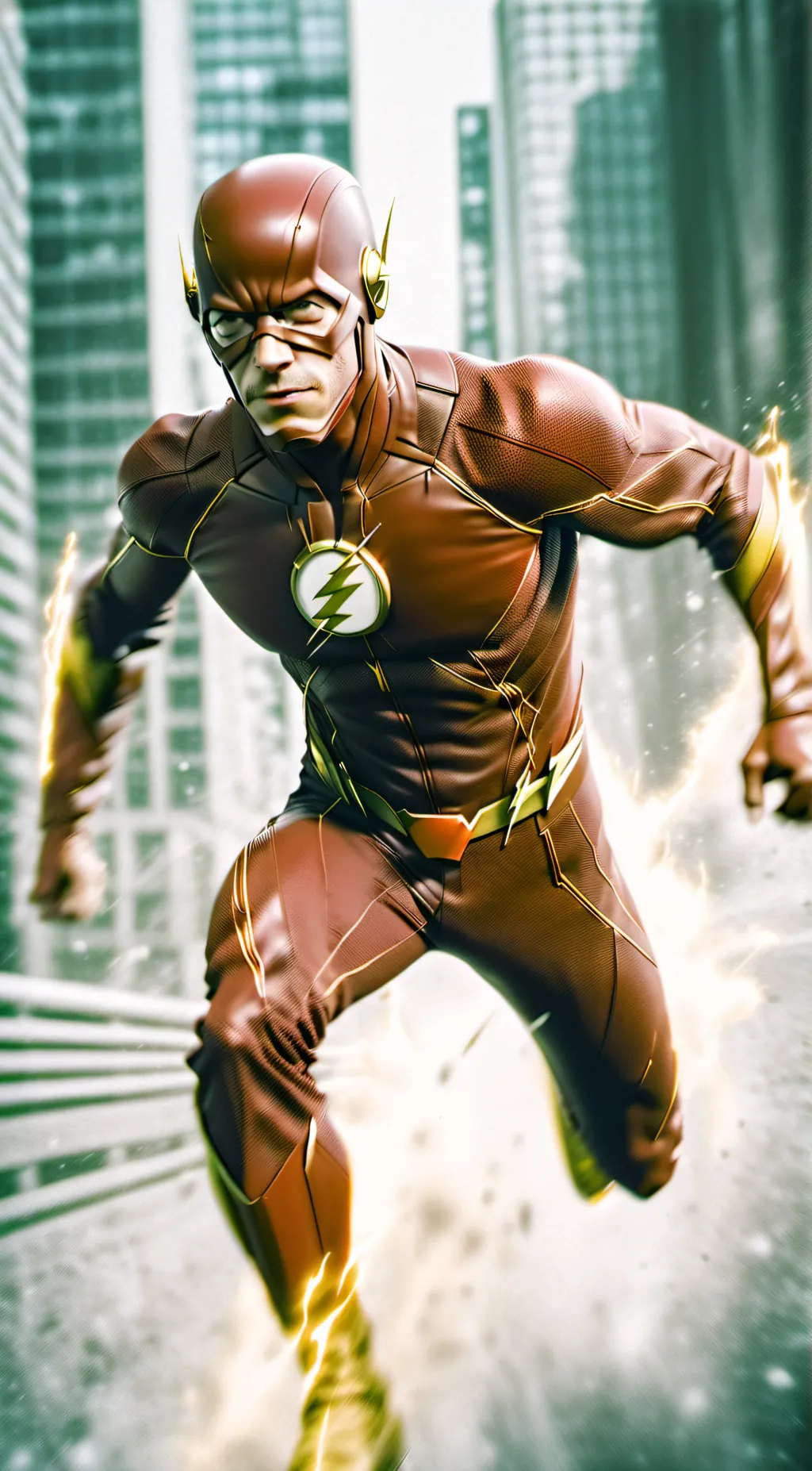 ai character: the flash background